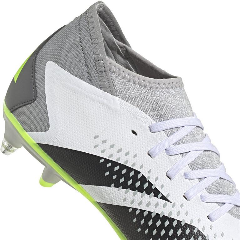 Blanc/Noir/Citron - adidas - Sandals ŃSKI 0939 Fuksja Zamsz - 8