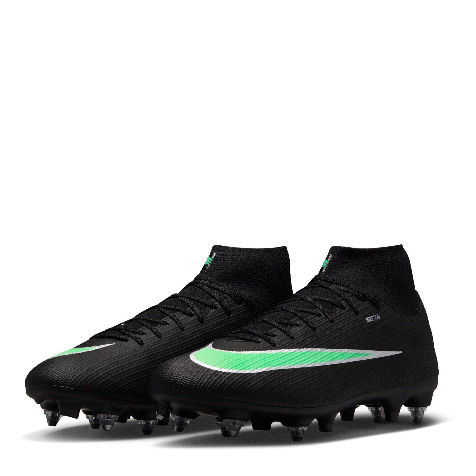 Black/Green - Nike - Men's Mercurial Academy Soft Ground Football Boot - 4