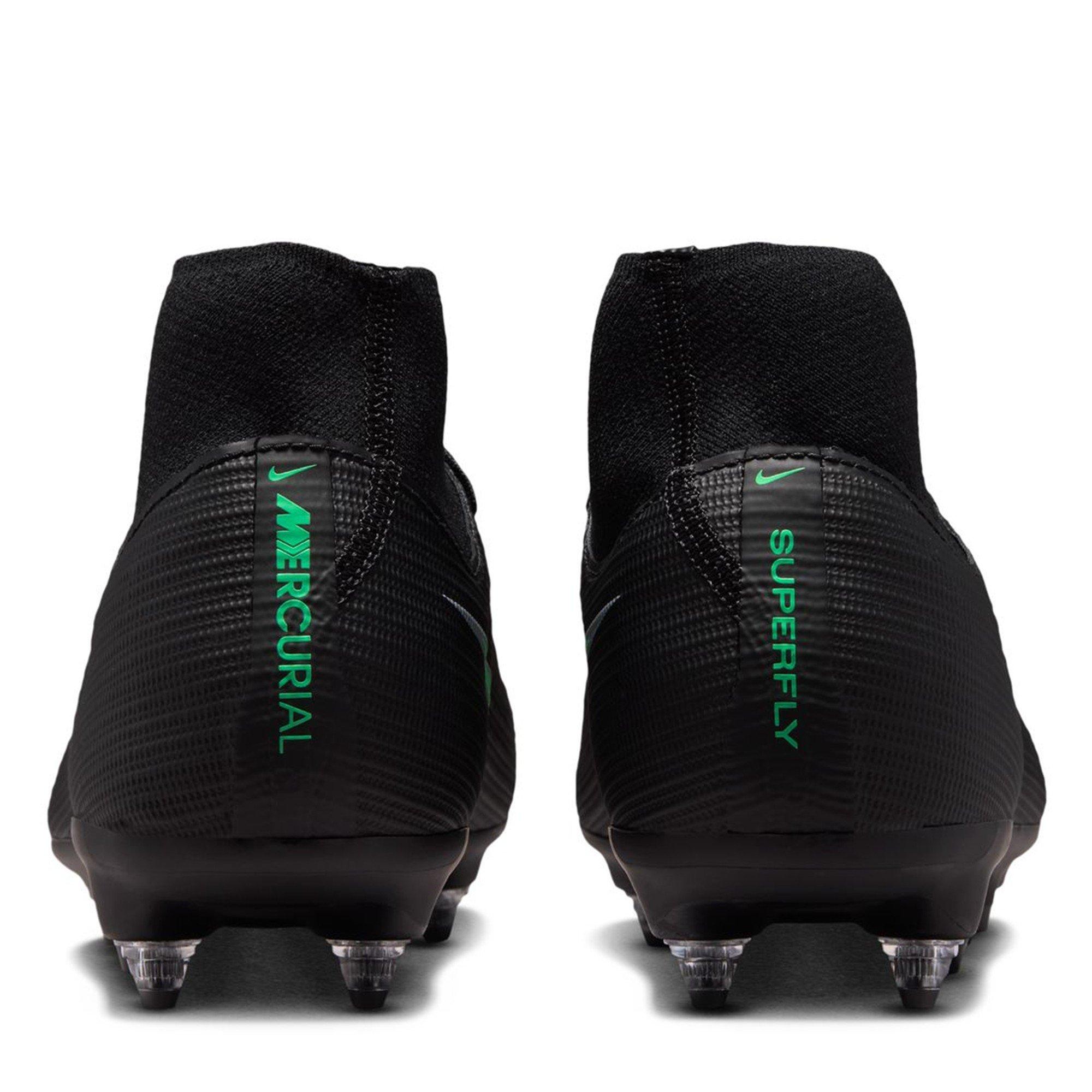 Black/Green - Nike - Men's Mercurial Academy Soft Ground Football Boot - 5