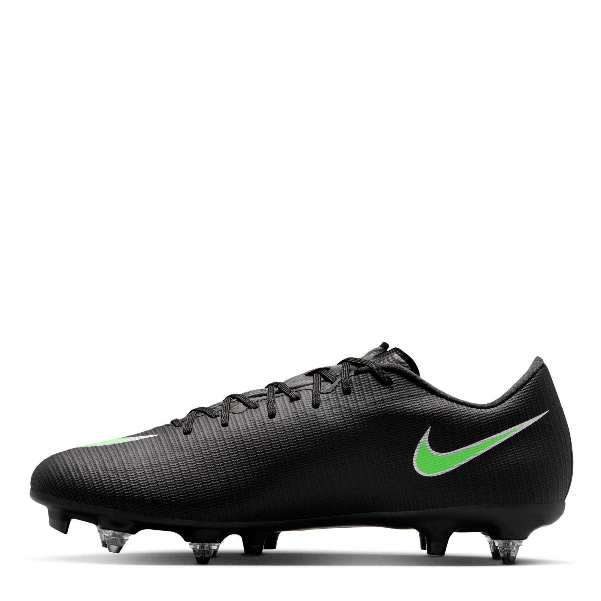 Black/Green - Nike - Men's Mercurial Soft Ground Football Boot - 2