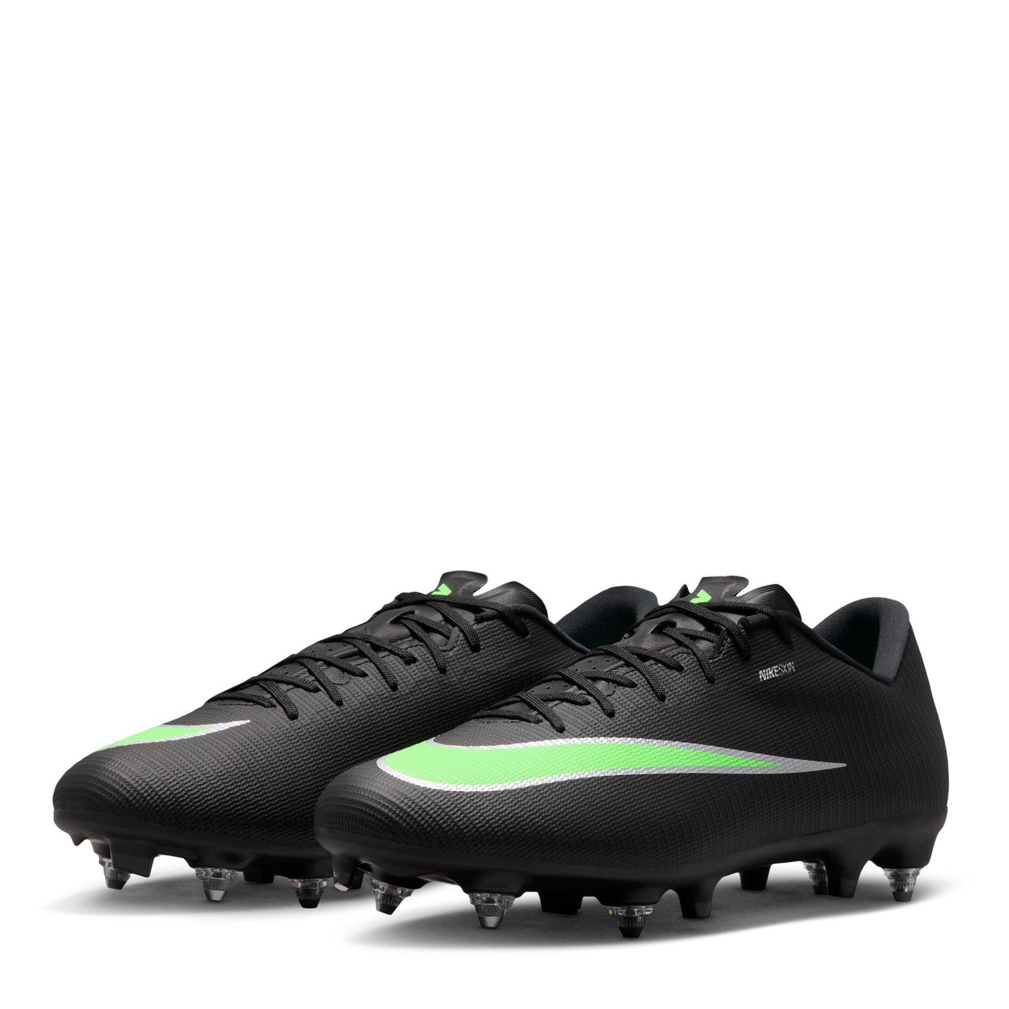 Black/Green - Nike - Men's Mercurial Soft Ground Football Boot - 4