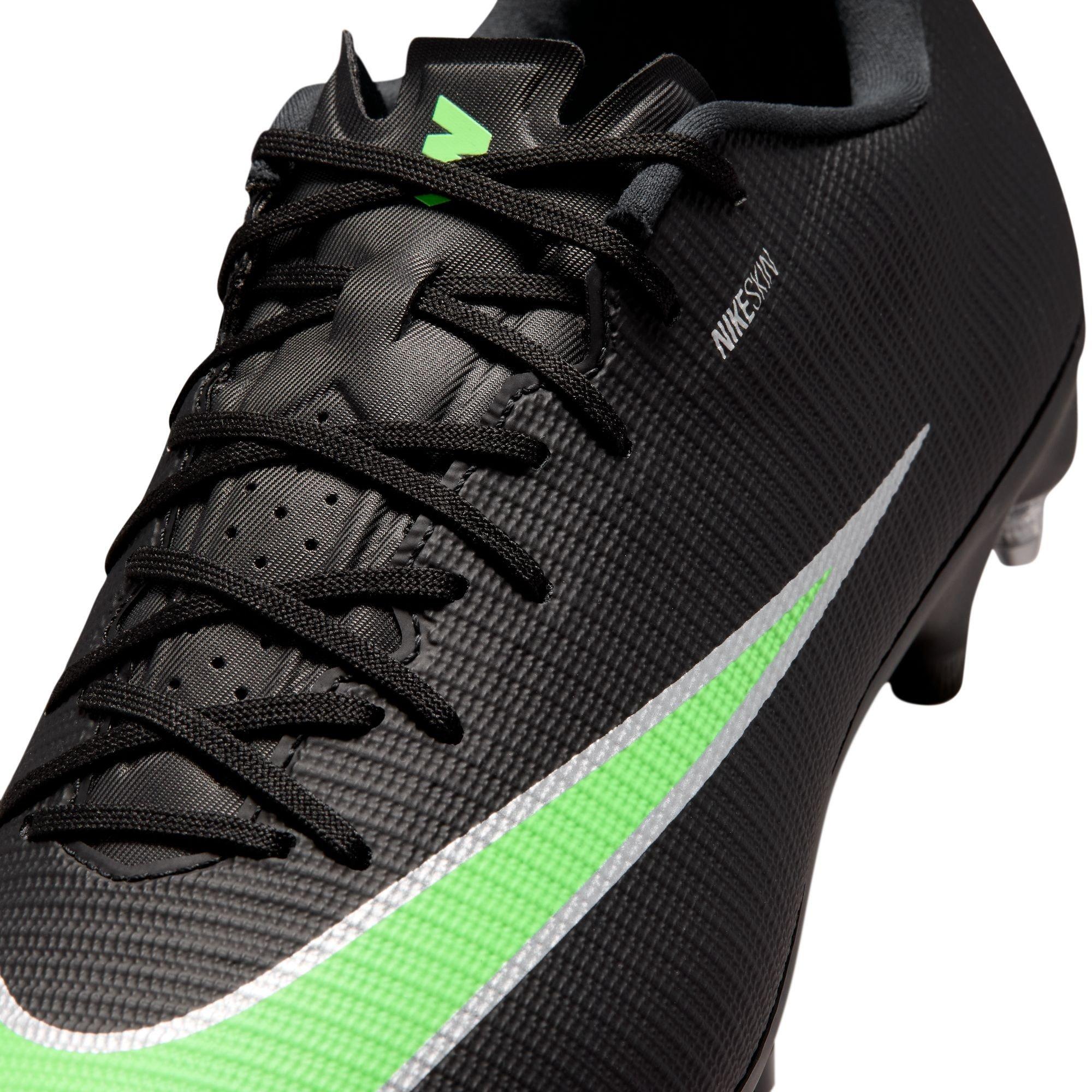 Black/Green - Nike - Men's Mercurial Soft Ground Football Boot - 7