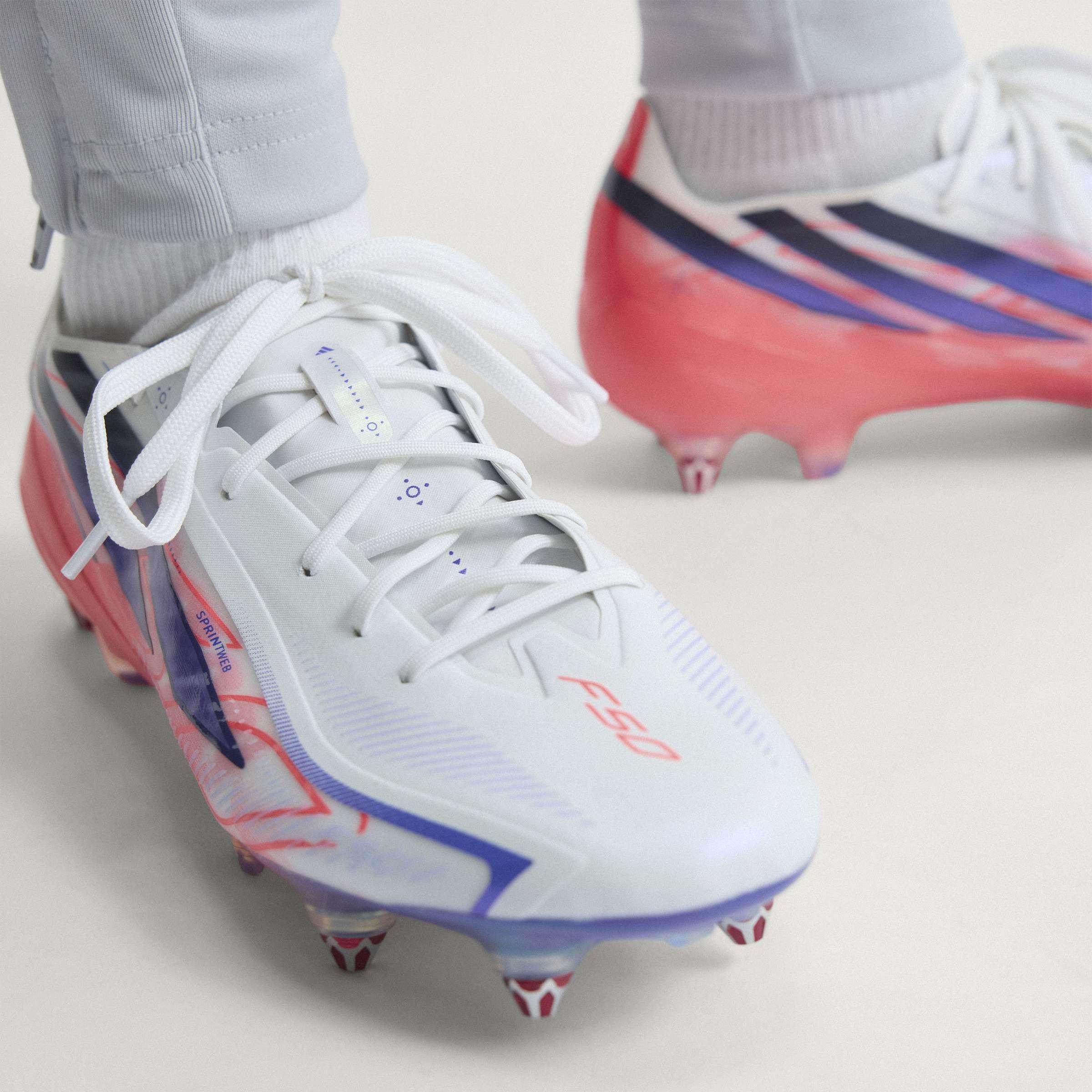 Blanco/Coral - adidas - Adidas F50 .1 SG Sn64 - 3