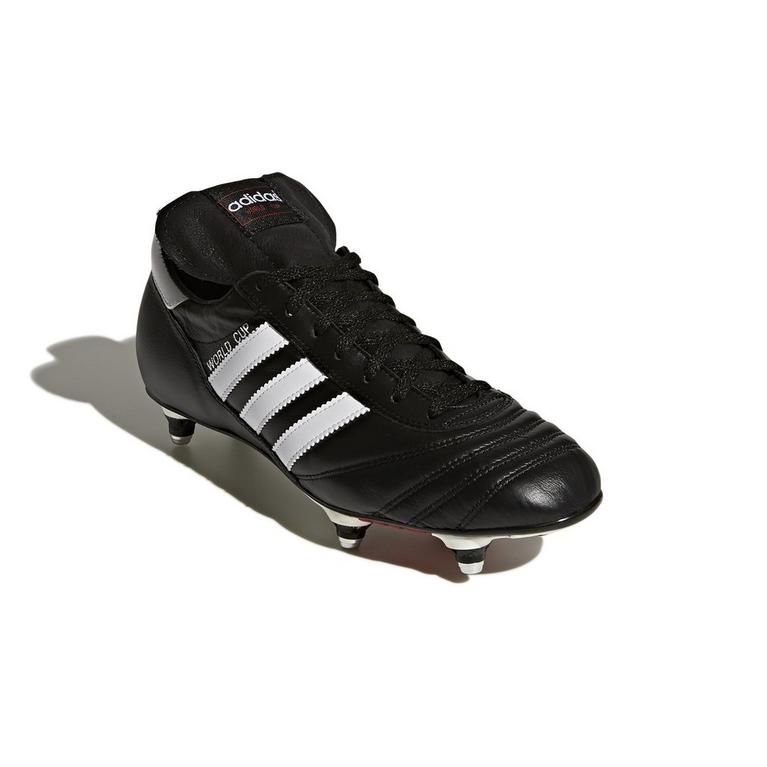Noir/Blanc - adidas - World Cup Football Boots Soft Ground - 3