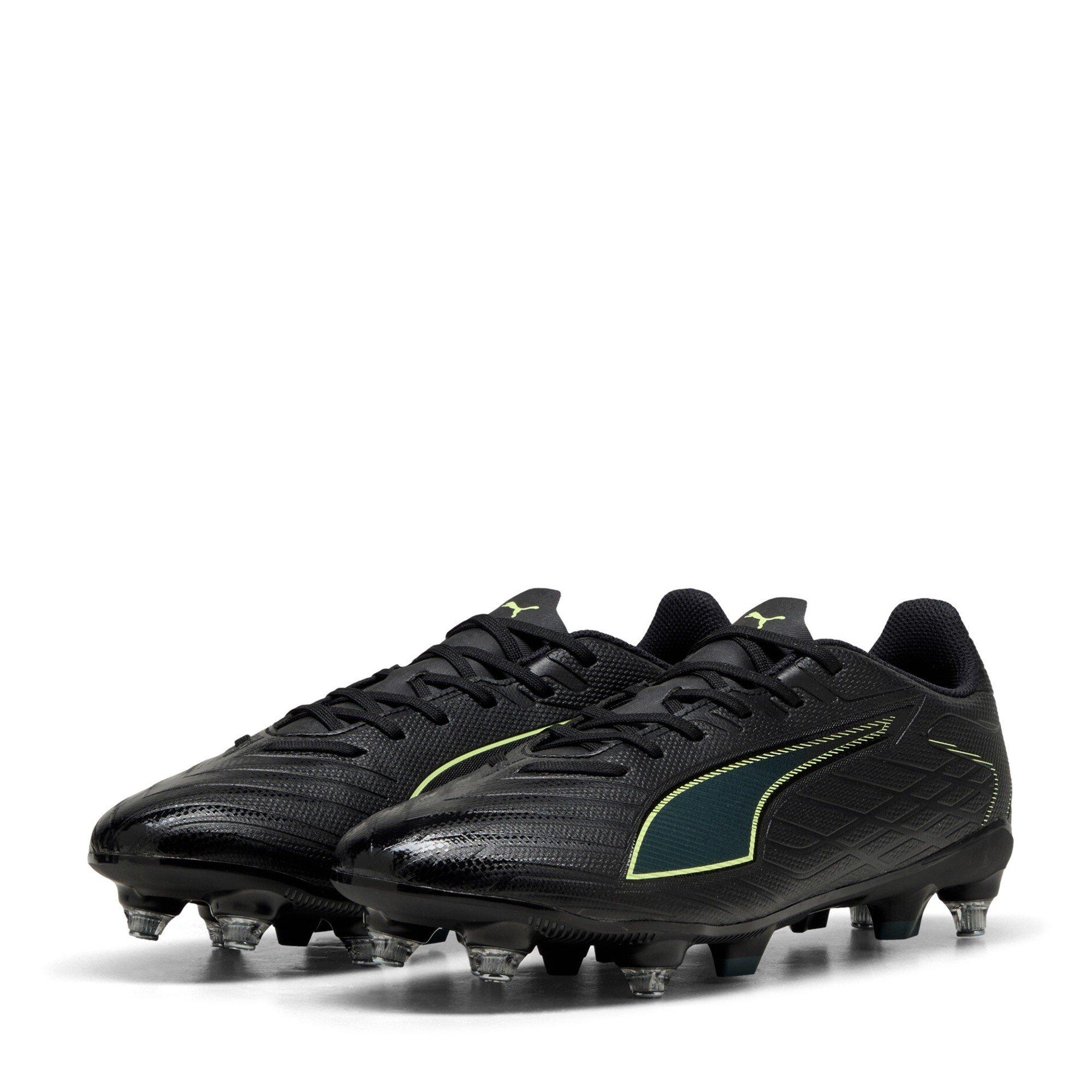 Puma Zwart - Puma - Men's 6 Play Mxsg Soft Ground Football Boots - 1