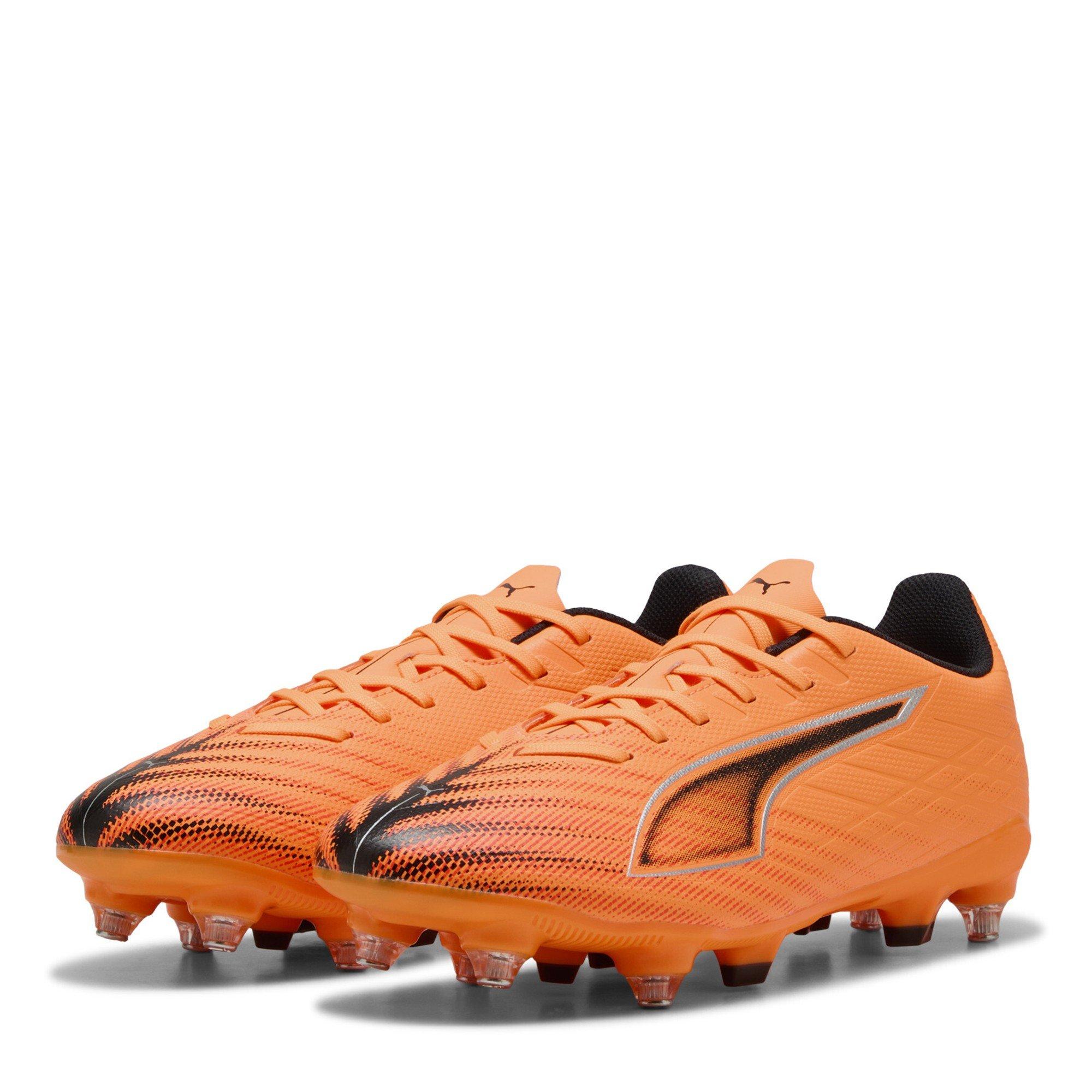 Puma Men's 6 Play Mxsg Soft Ground Football Boots - Heat Fire - 9.5 (44)