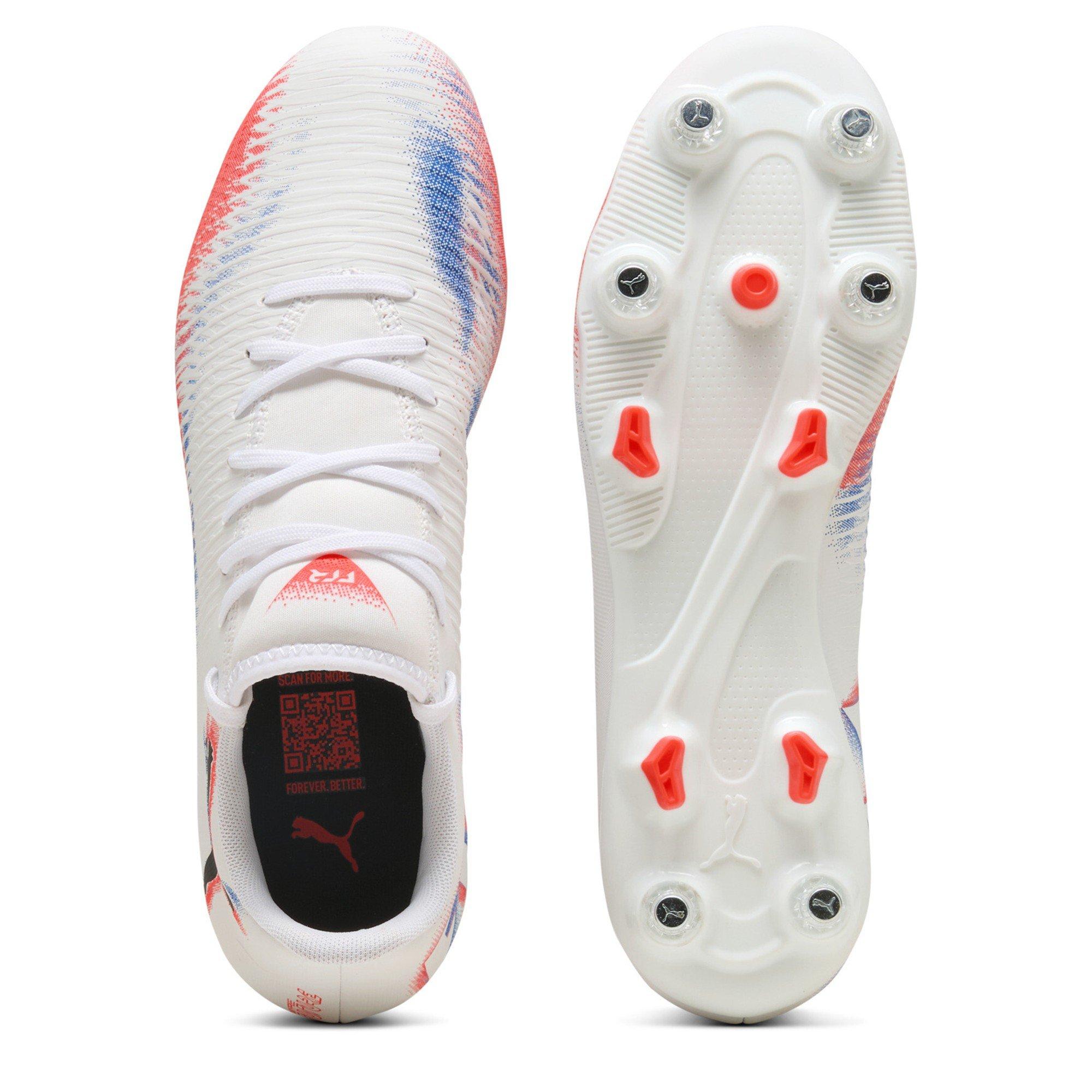 Puma White-Pu - Puma - Men's 8 Play Mxsg Soft Ground Football Boots - 3