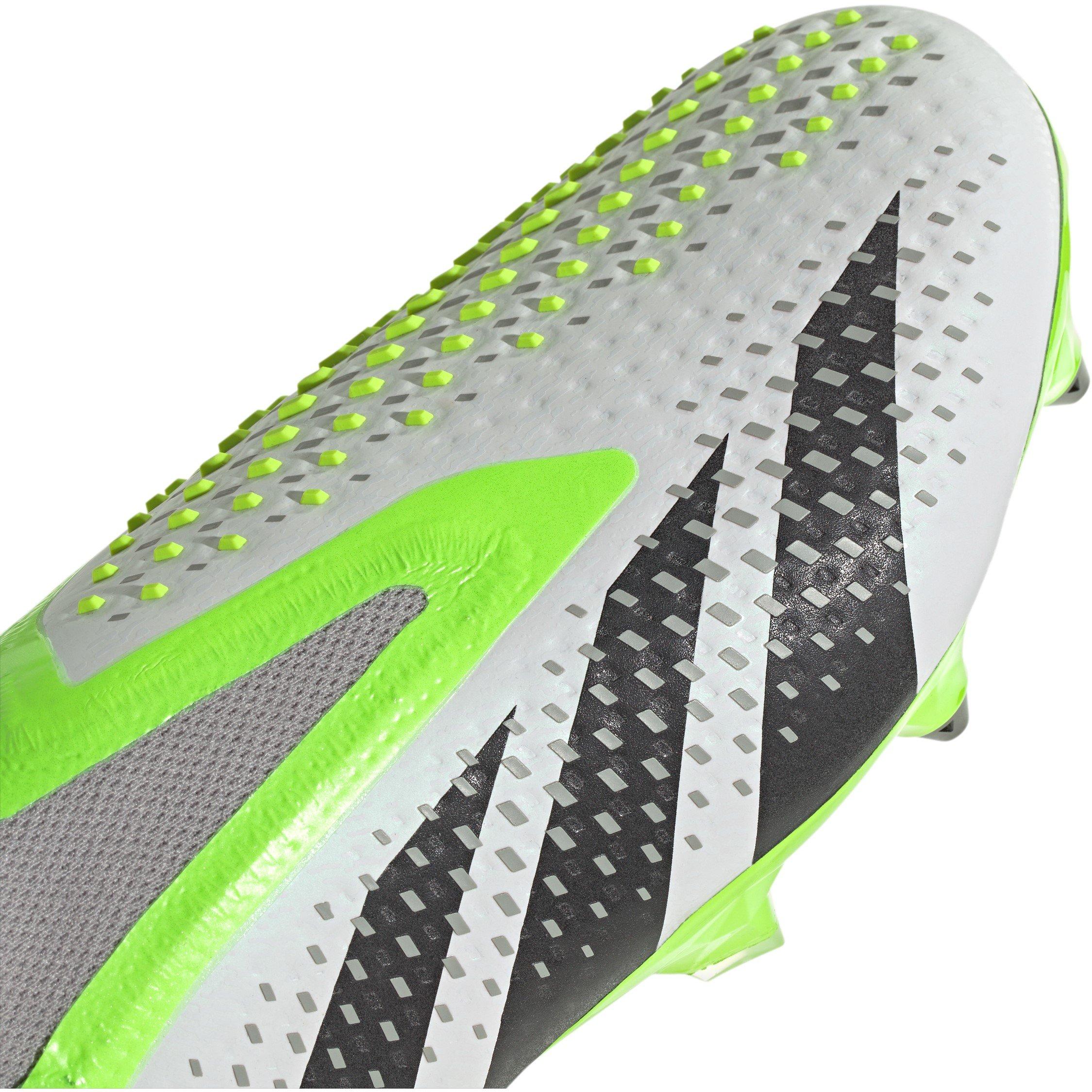 Wht/Blk/Lemon - adidas - Predator Accuracy + Soft Ground Football Boots - 8
