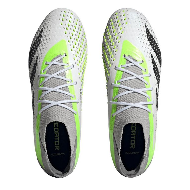 Blanc/Noir/Citron - adidas - Men's Bombas Solid Running Ankle - 5
