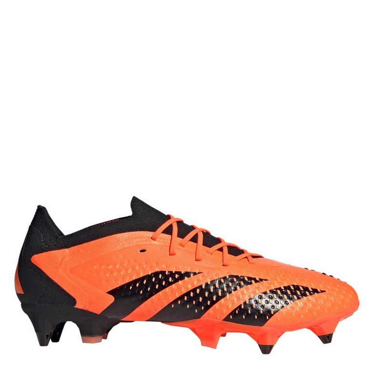 Orange/Noir - adidas - Predator Accuracy .1 Low Soft Ground Football Boots - 1