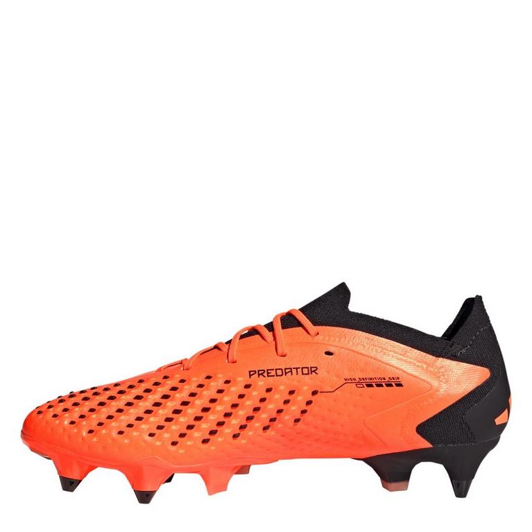 Orange/Noir - adidas - Predator Accuracy .1 Low Soft Ground Football Boots - 2