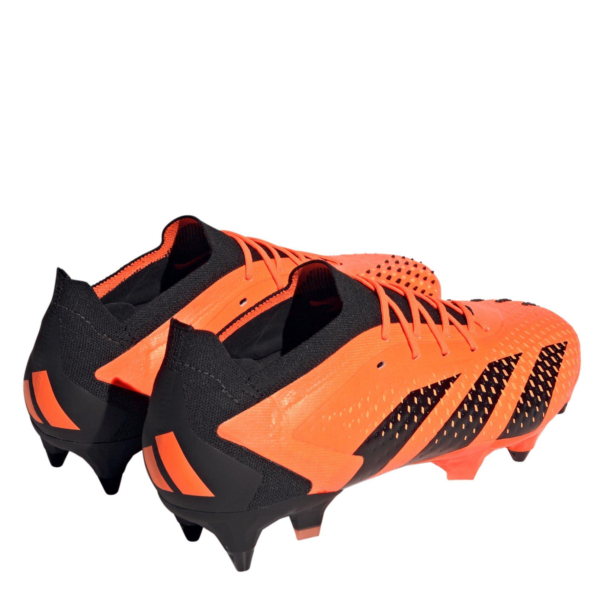 Orange/Black - adidas - Predator Accuracy .1 Low Soft Ground Football Boots - 4
