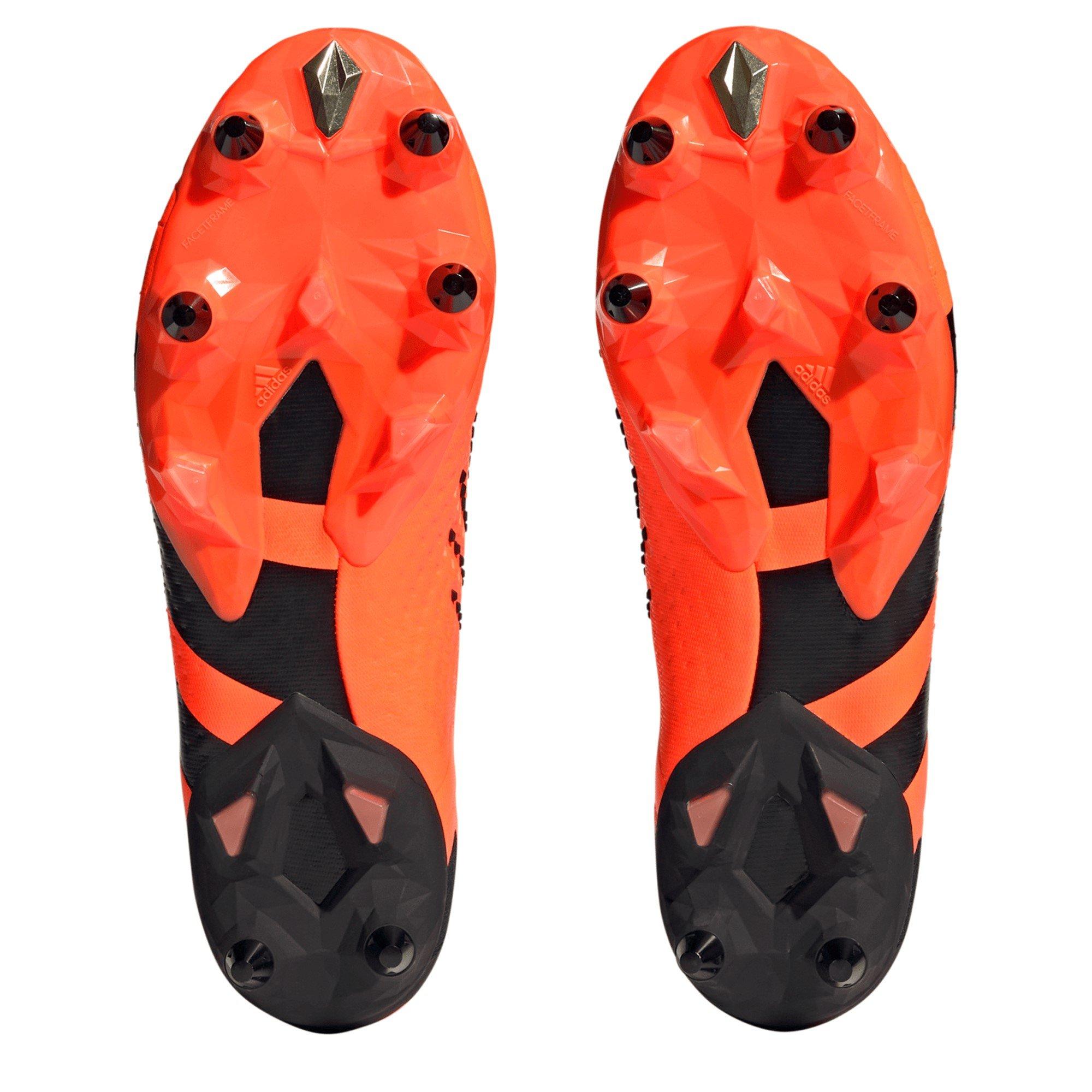 Orange/Black - adidas - Predator Accuracy .1 Low Soft Ground Football Boots - 5