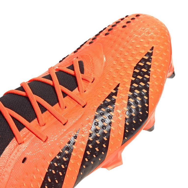 Orange/Noir - adidas - Predator Accuracy .1 Low Soft Ground Football Boots - 8