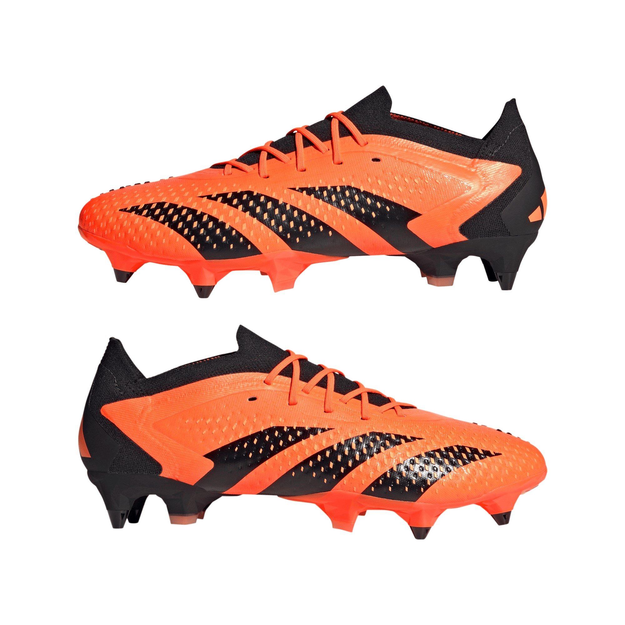 Orange/Black - adidas - Predator Accuracy .1 Low Soft Ground Football Boots - 9