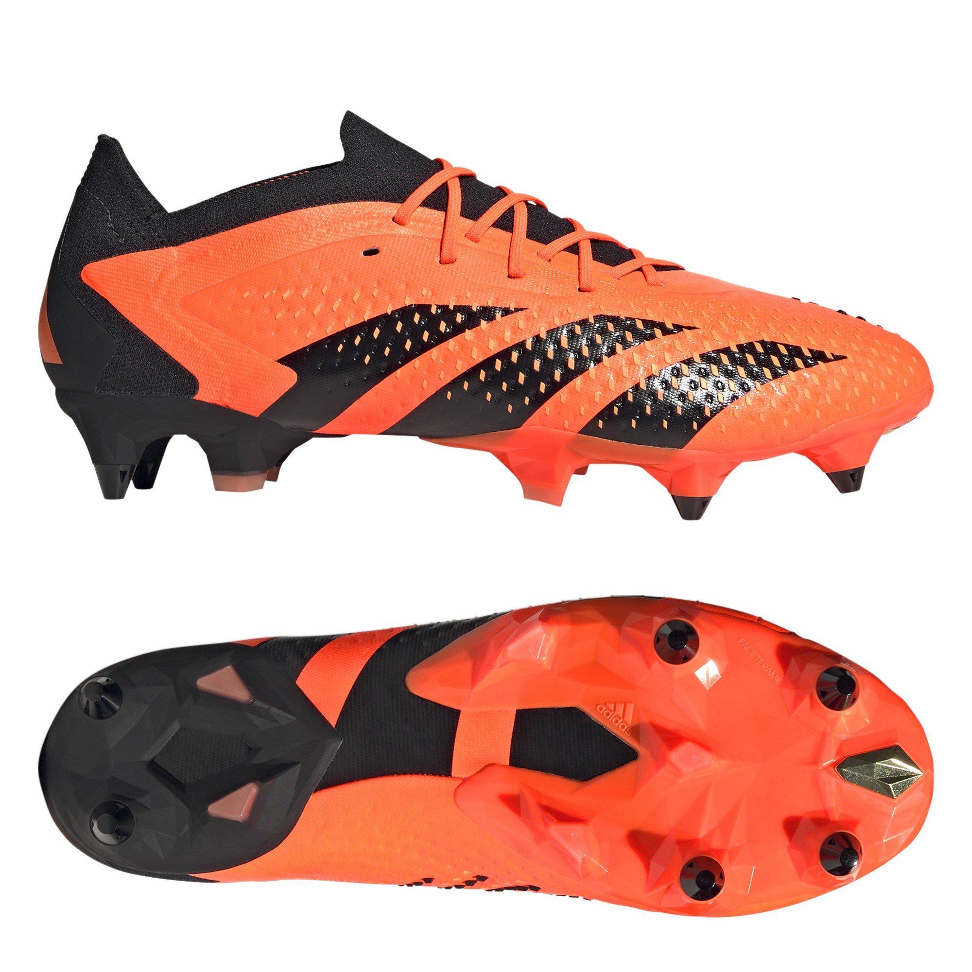 Orange/Black - adidas - Predator Accuracy .1 Low Soft Ground Football Boots - 10