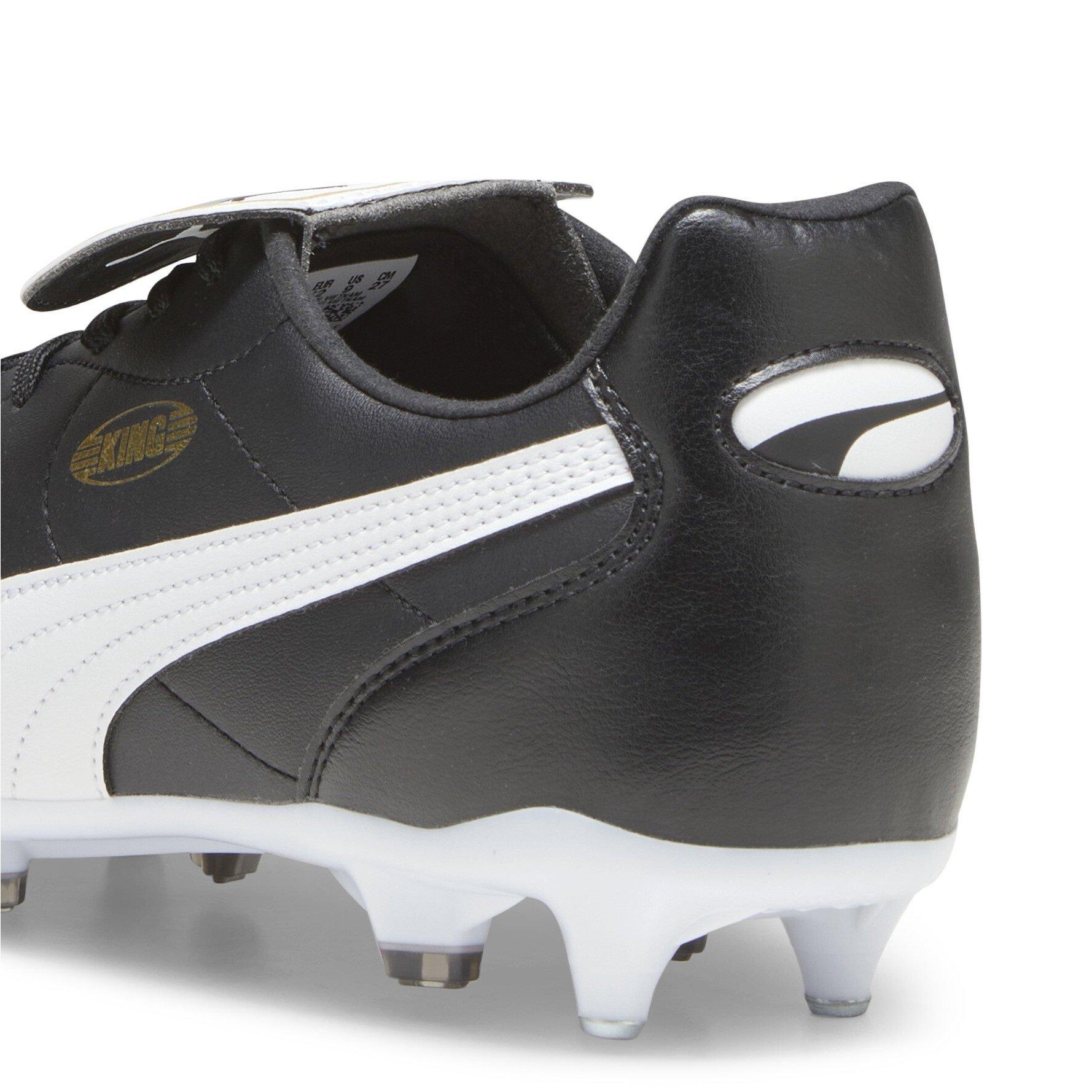 Sort/Hvid - Puma - KING TOP Soft Ground Football Boots - 6