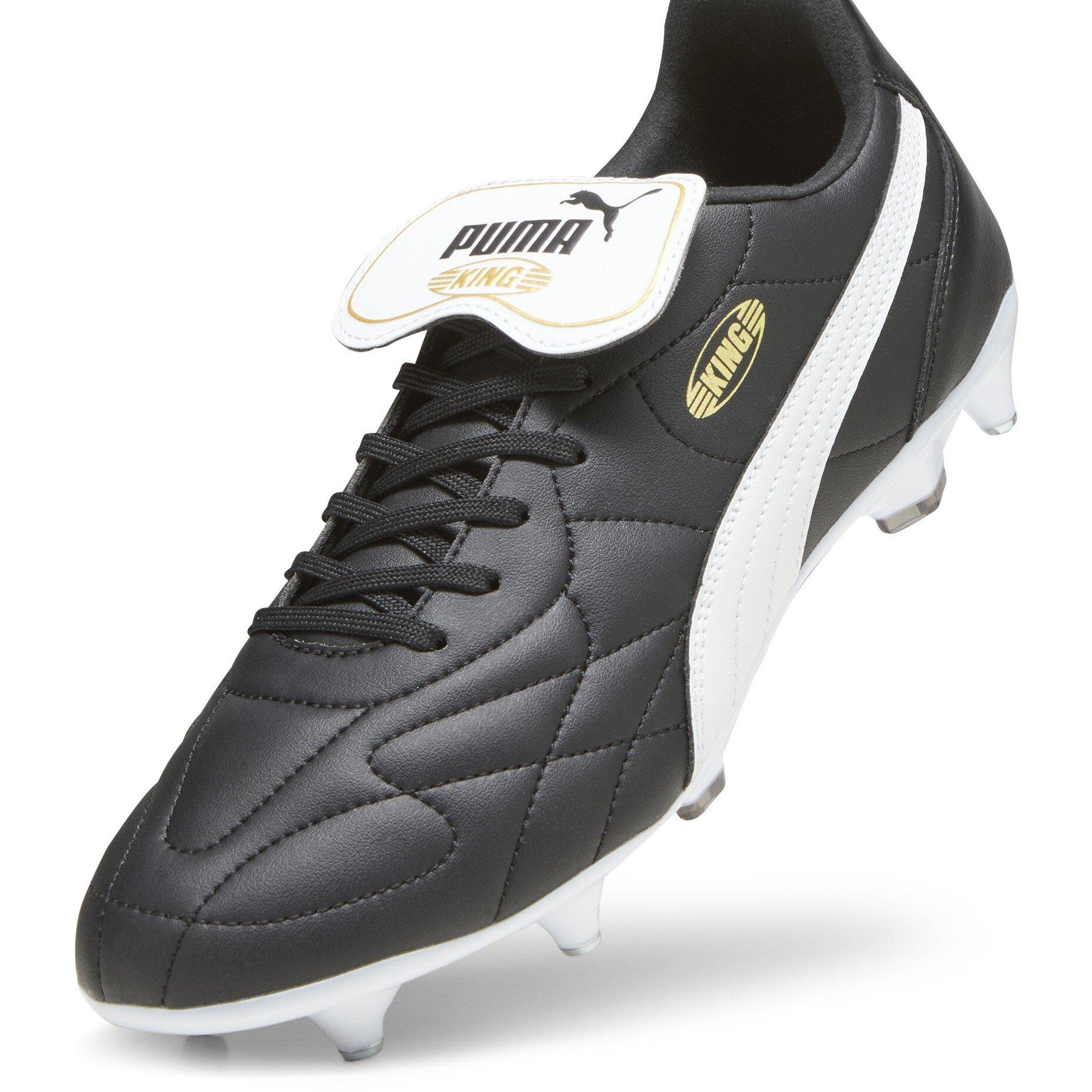 Sort/Hvid - Puma - KING TOP Soft Ground Football Boots - 8