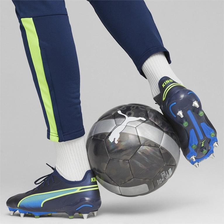 Bleu/Vert - Puma - King 0.1 Soft Ground Football Boots - 7