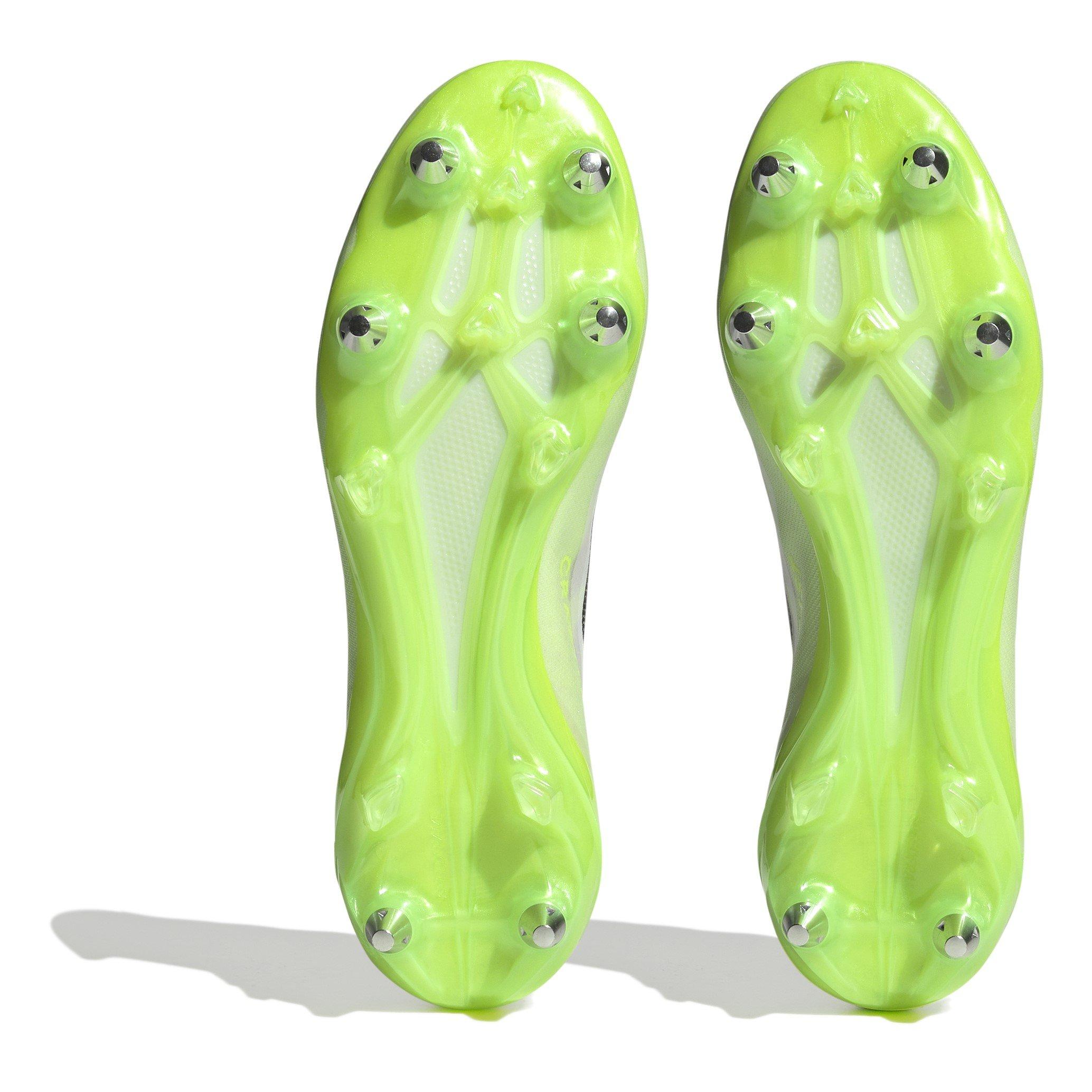 Wht/Blk/Lemon - adidas - X Crazyfast Elite Soft Ground Football Boots - 6