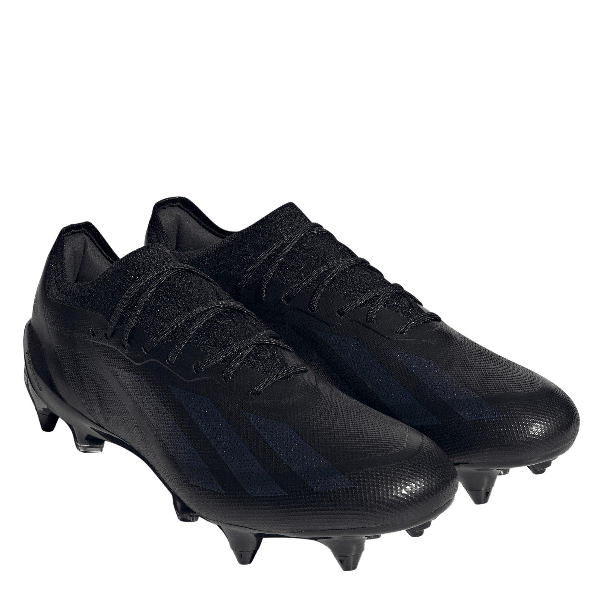 Schwarz/Schwarz - adidas - X Crazyfast Elite Soft Ground Football Boots - 3