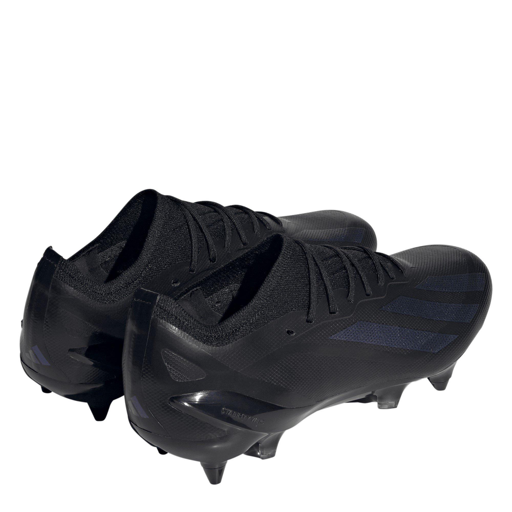Schwarz/Schwarz - adidas - X Crazyfast Elite Soft Ground Football Boots - 4