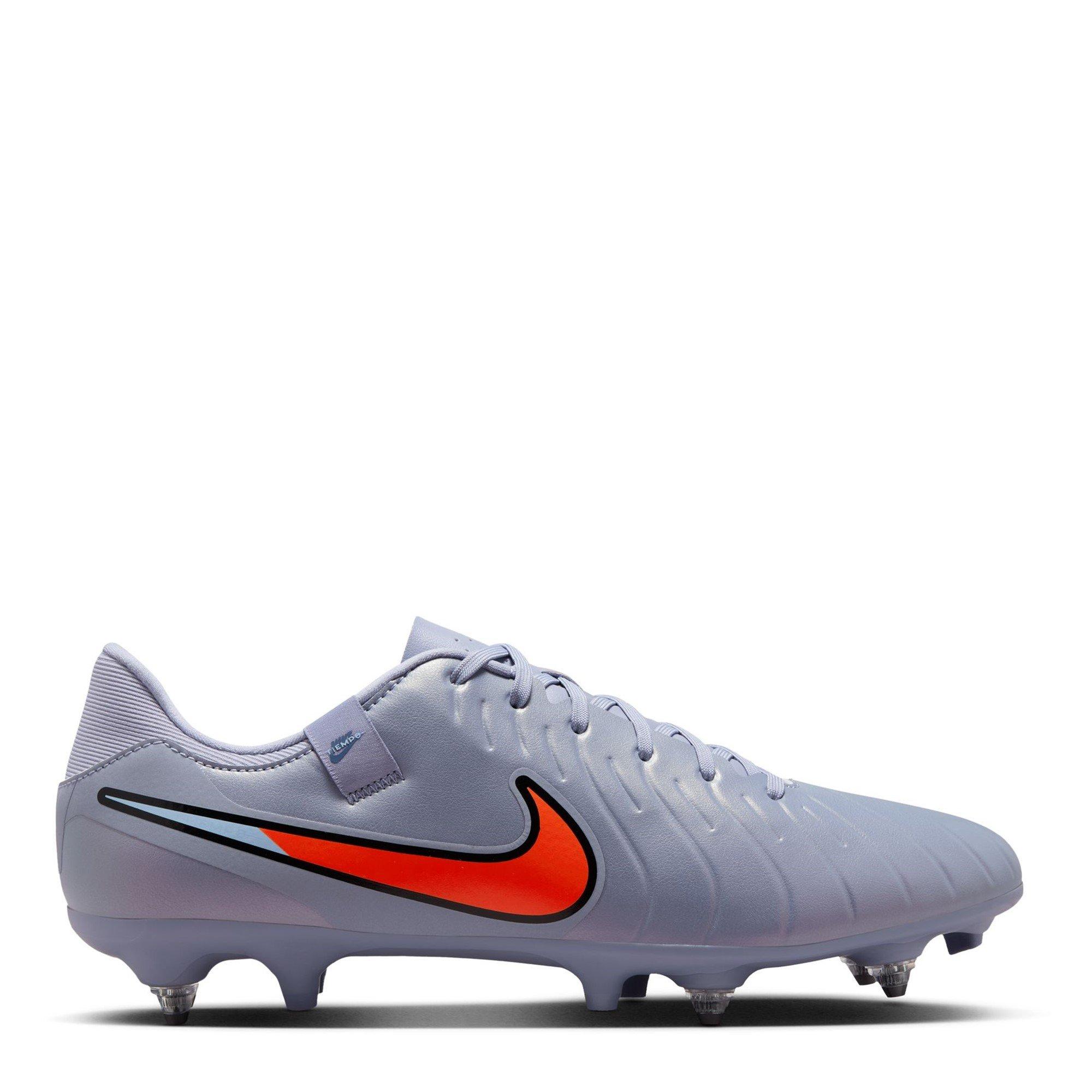 Nike Men's Tiempo Legend 10 Academy Adults Soft Ground Football Boots - Blue/Black - 8 (42.5)
