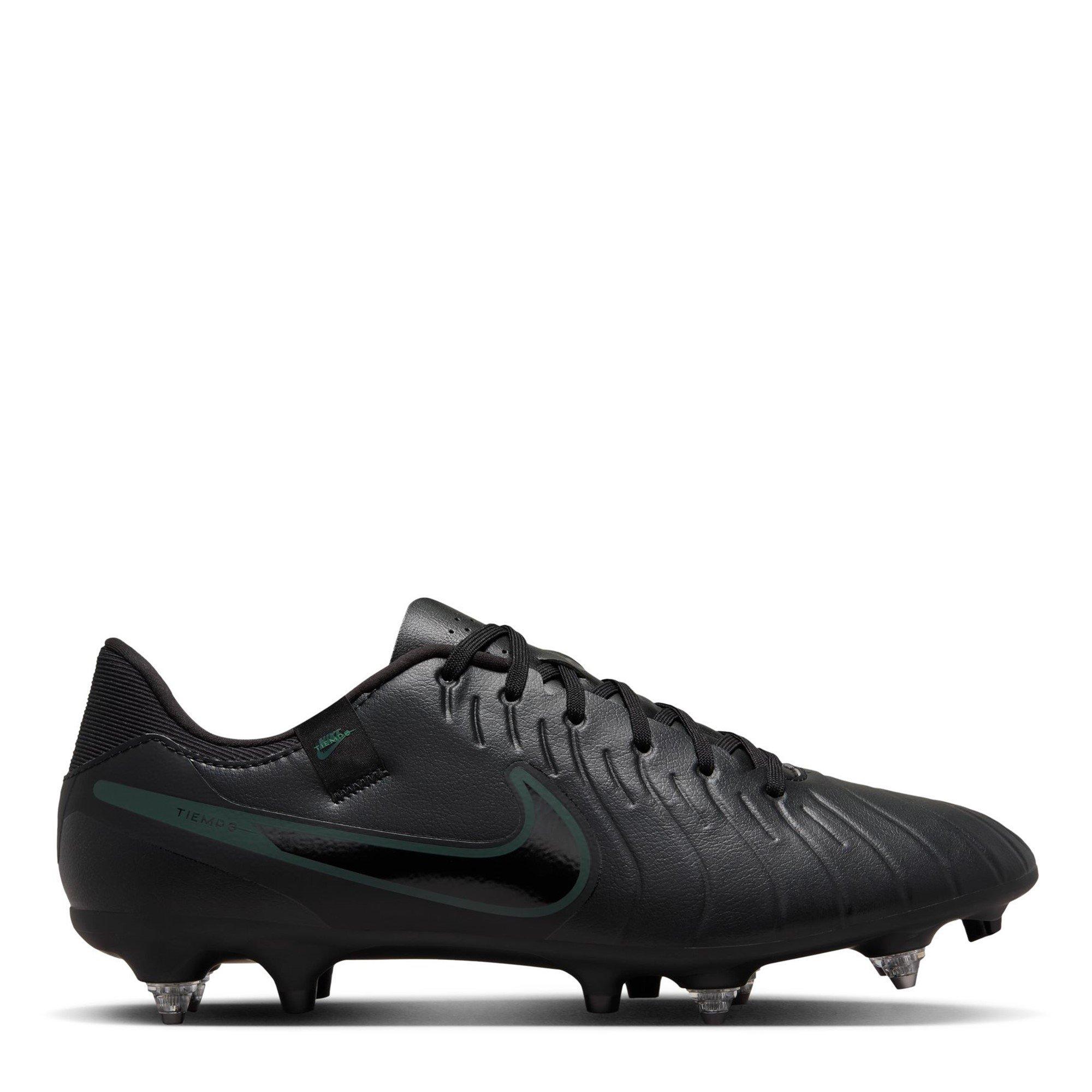 Noir/Vert - Nike - Tiempo Legend 10 Academy Adults Soft Ground Football Boots - 1