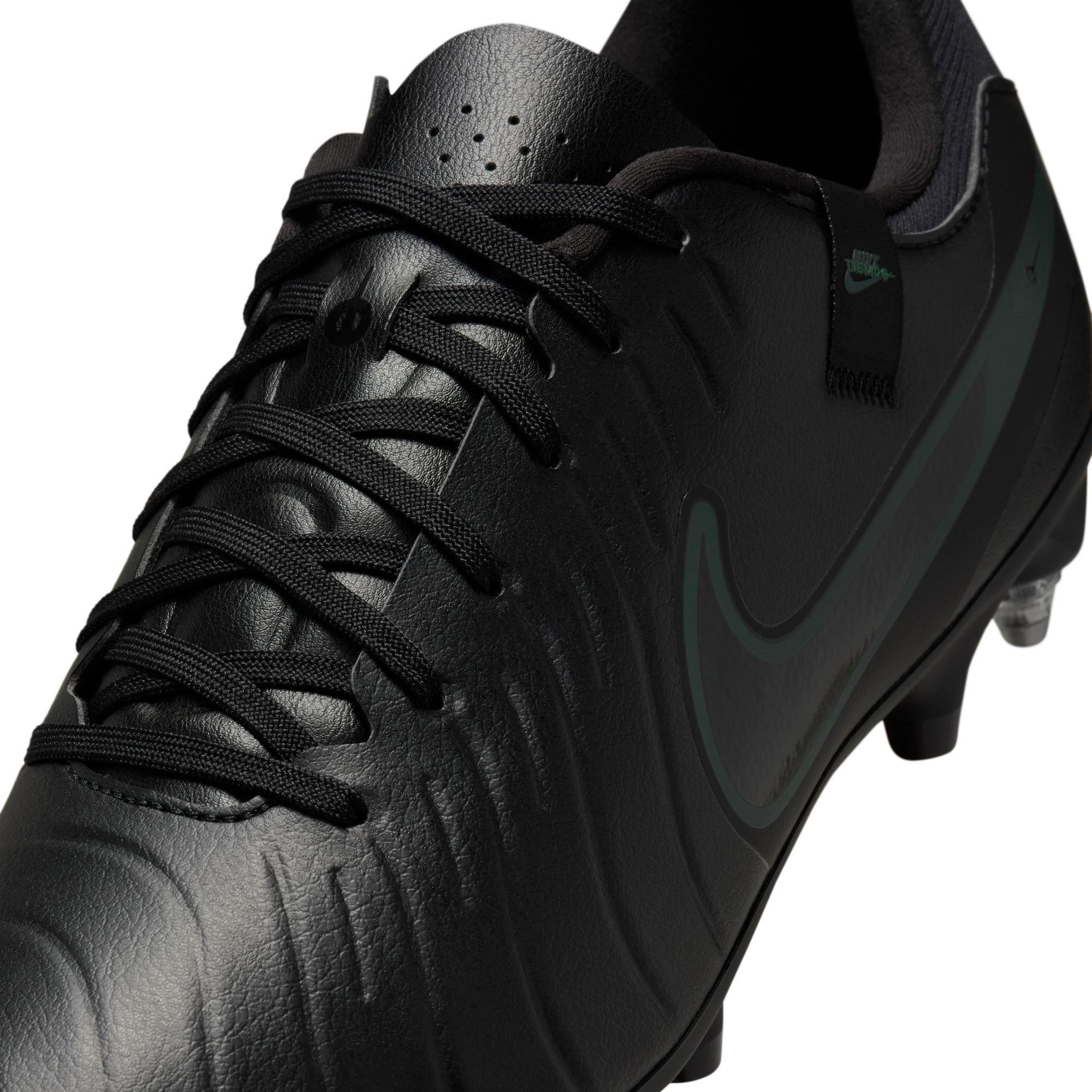 Sort/Grøn - Nike - Tiempo Legend 10 Academy Adults Soft Ground Football Boots - 7