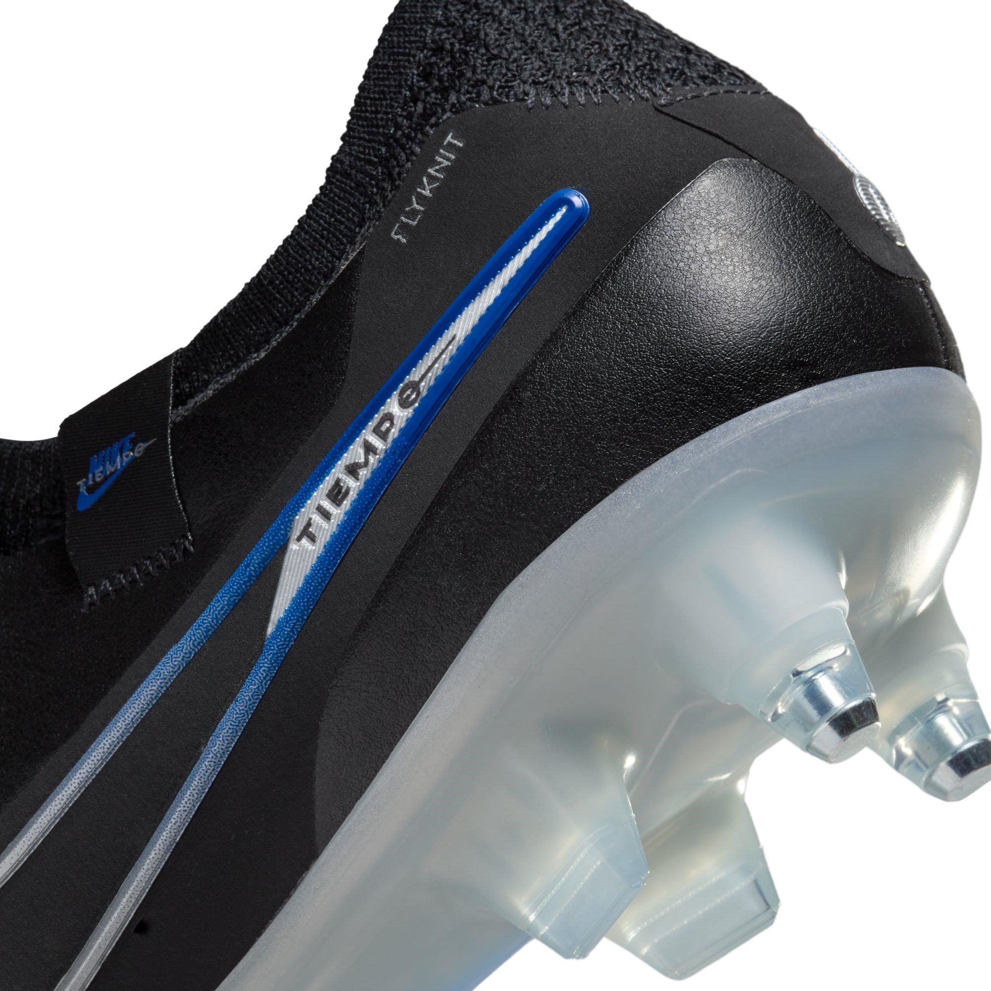 Black/Chrome - Nike - Tiempo Legend 10 Elite Adults Soft Ground Football Boots - 8