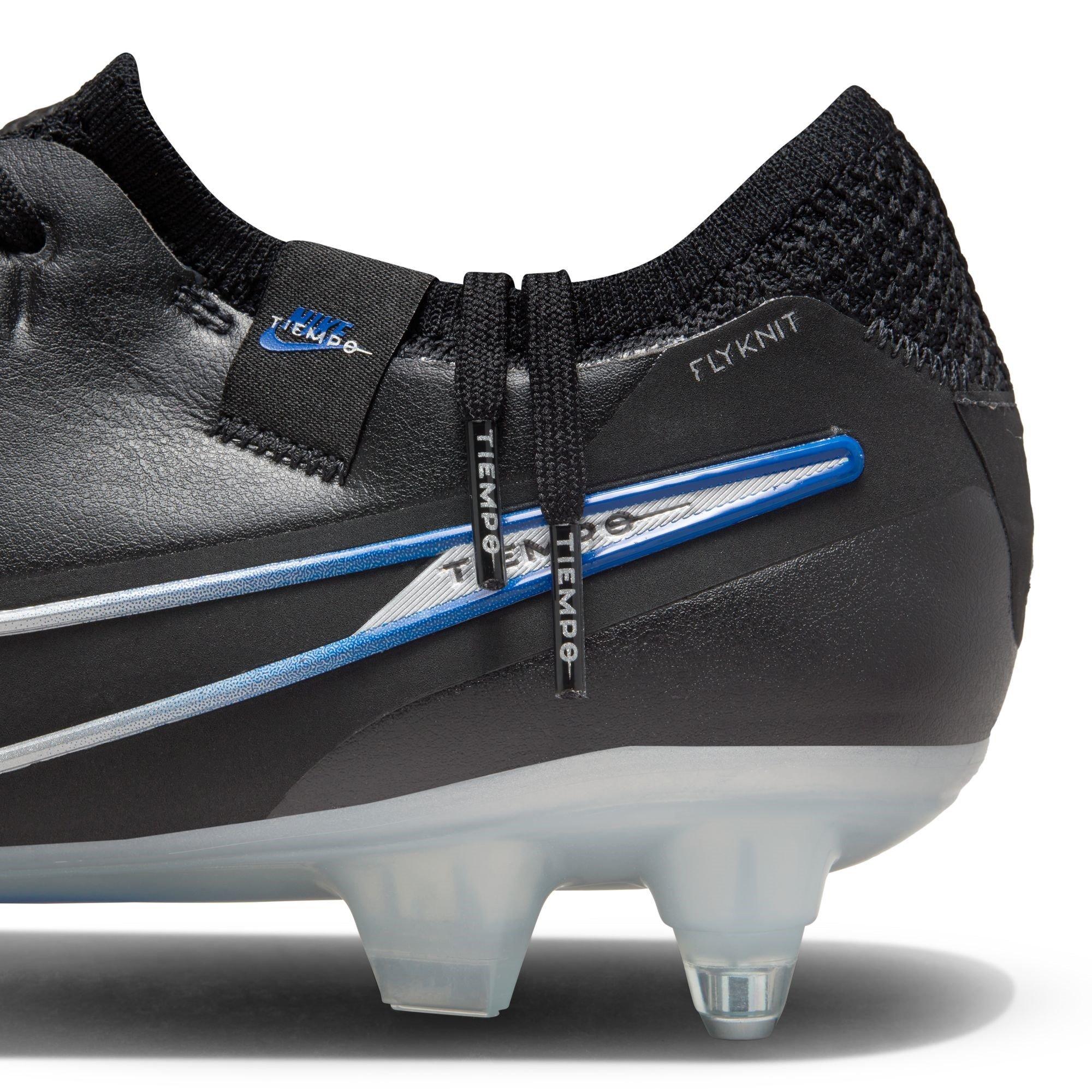 Black/Chrome - Nike - Tiempo Legend 10 Elite Adults Soft Ground Football Boots - 9