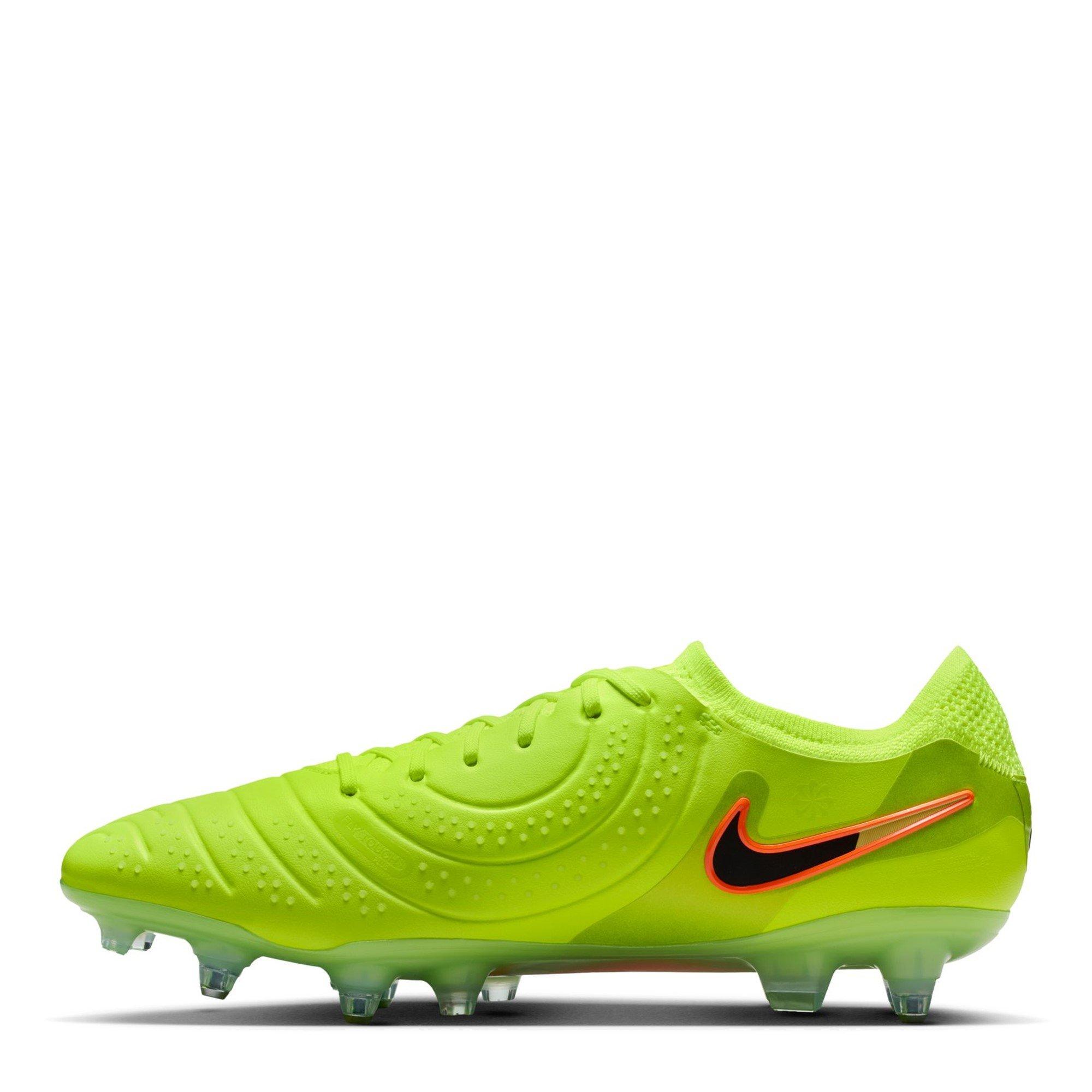 Volt/Black - Nike - Tiempo Legend 10 Elite Adults Soft Ground Football Boots - 2