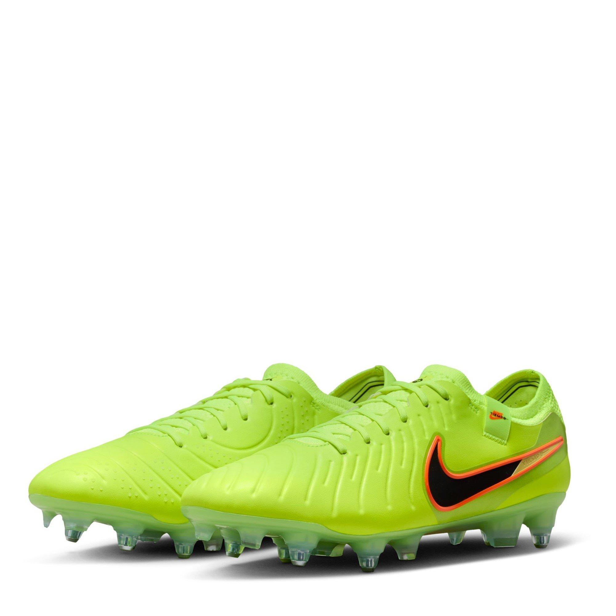 Volt/Black - Nike - Tiempo Legend 10 Elite Adults Soft Ground Football Boots - 4