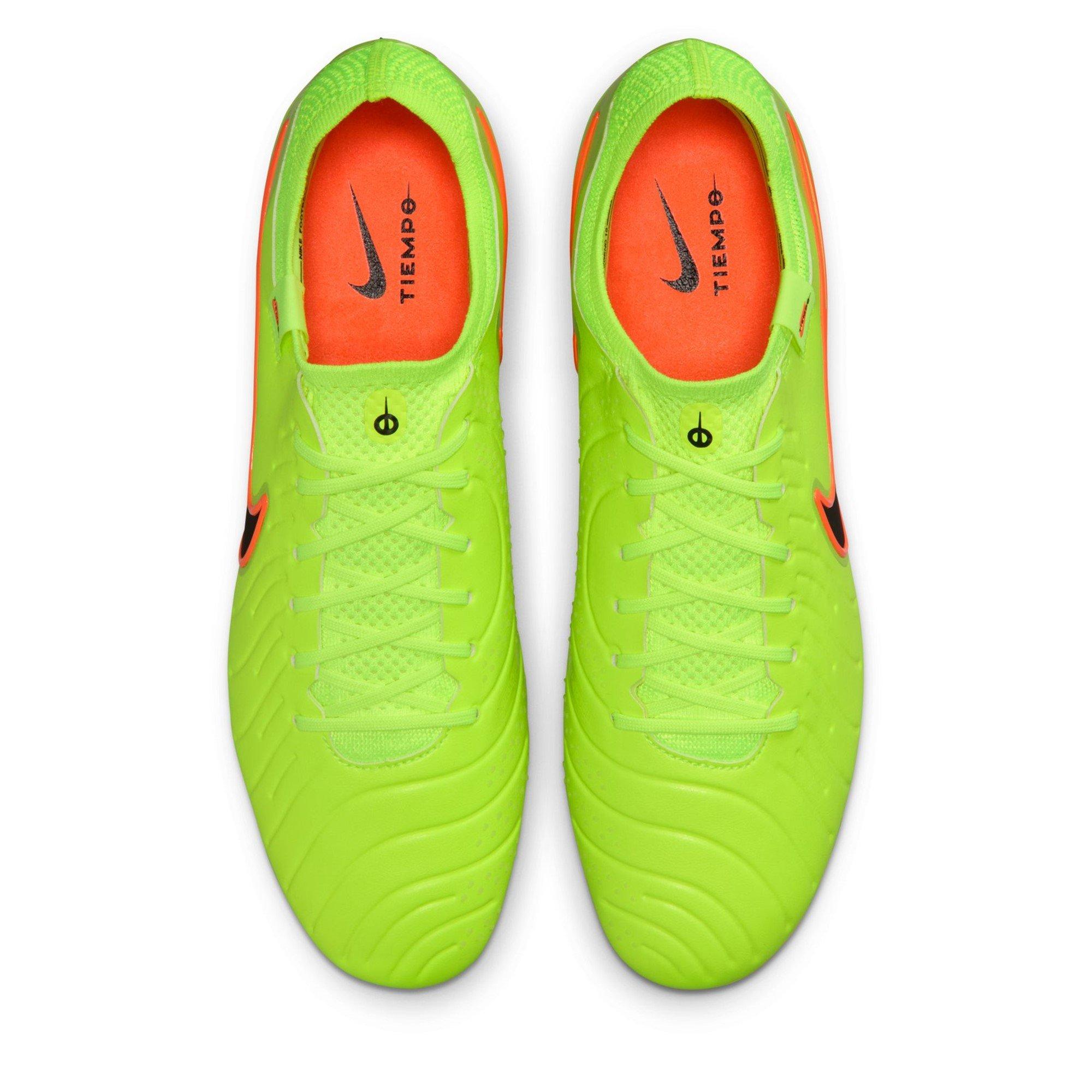 Volt/Black - Nike - Tiempo Legend 10 Elite Adults Soft Ground Football Boots - 6