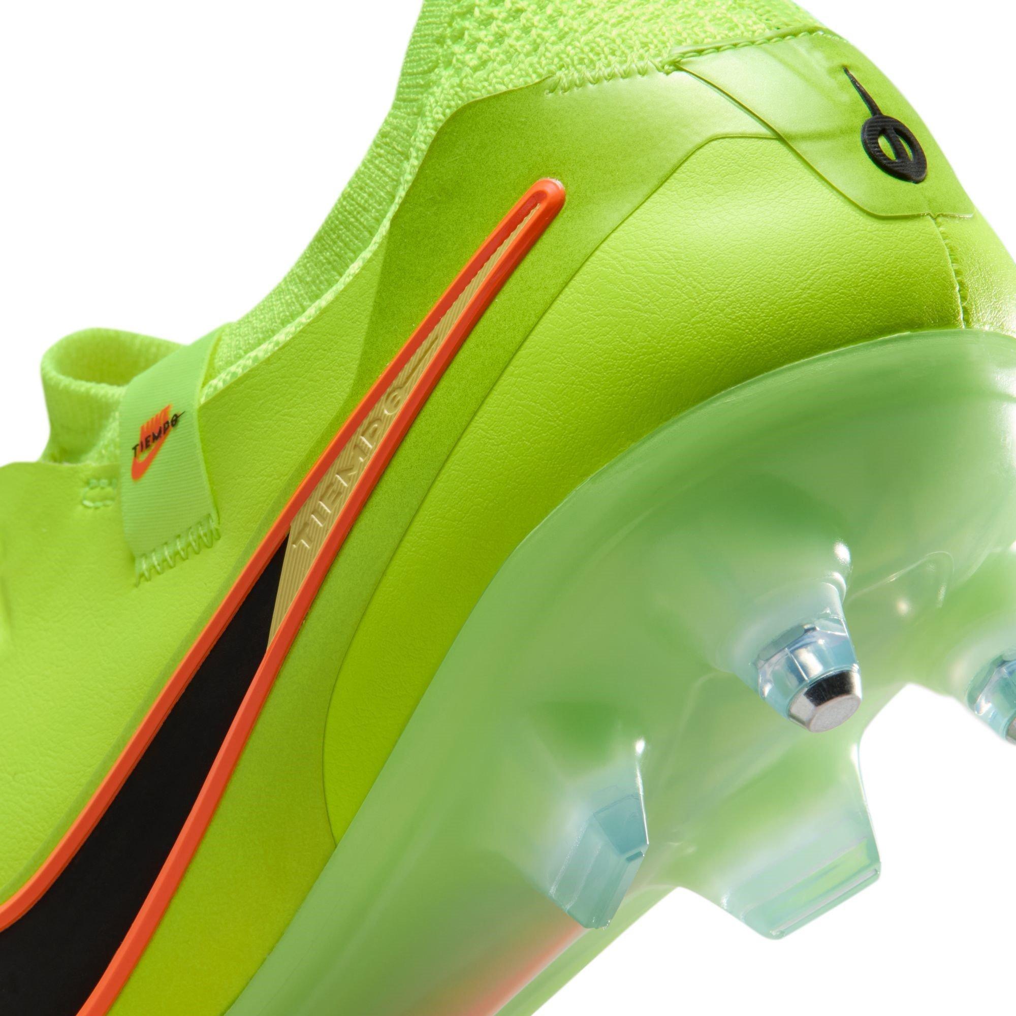Volt/Black - Nike - Tiempo Legend 10 Elite Adults Soft Ground Football Boots - 8