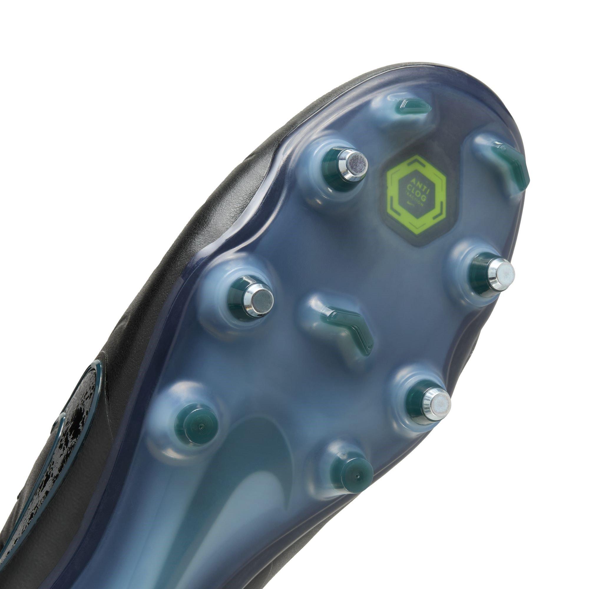 Black/Green - Nike - Tiempo Legend 10 Elite Adults Soft Ground Football Boots - 10