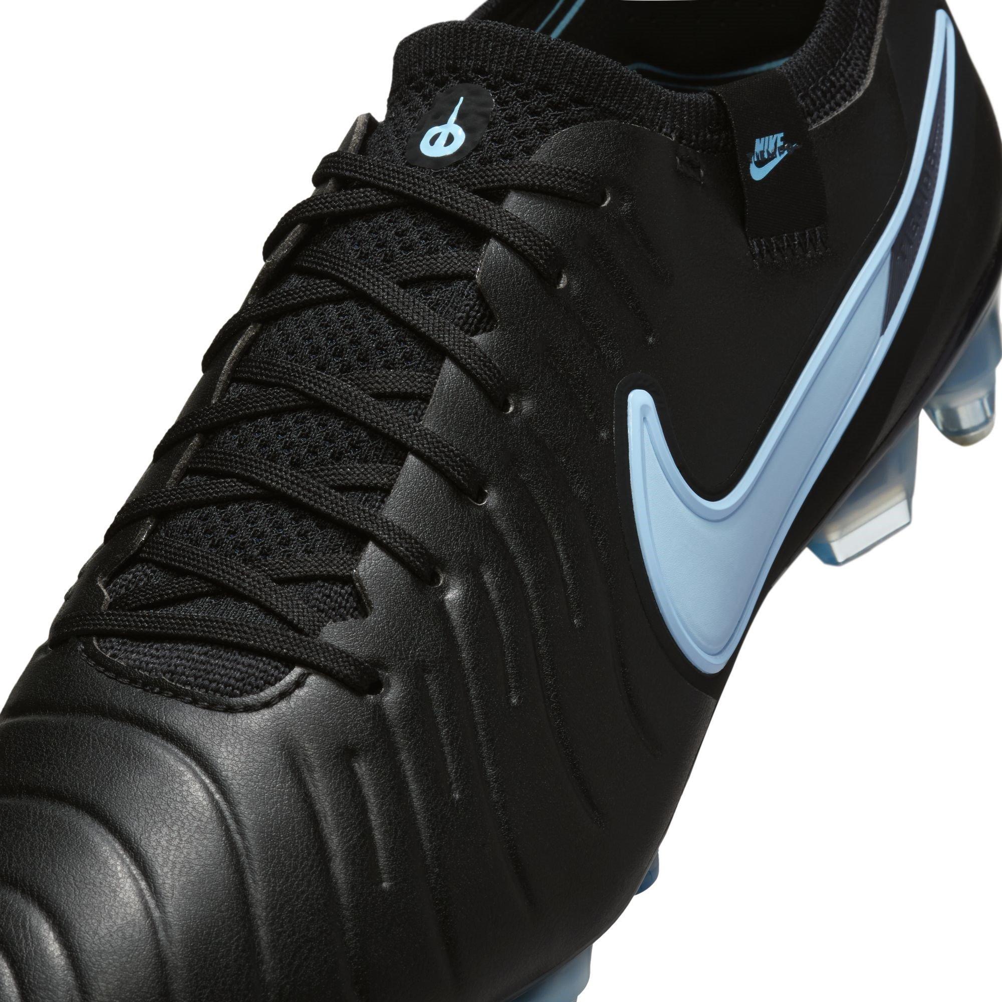 Black/Black - Nike - Tiempo Legend 10 Elite Adults Soft Ground Football Boots - 7