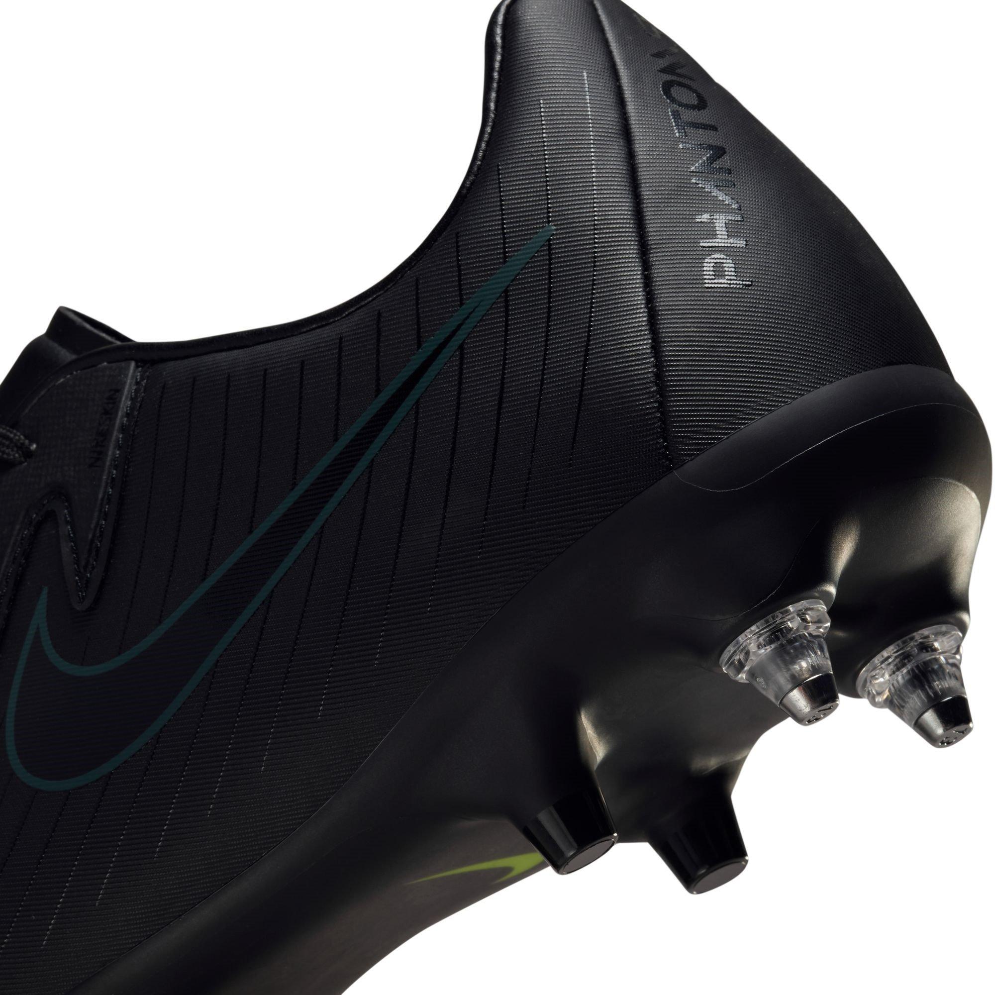 Black/Green - Nike - Phantom GX II Academy Adults Soft Ground Football Boots - 8