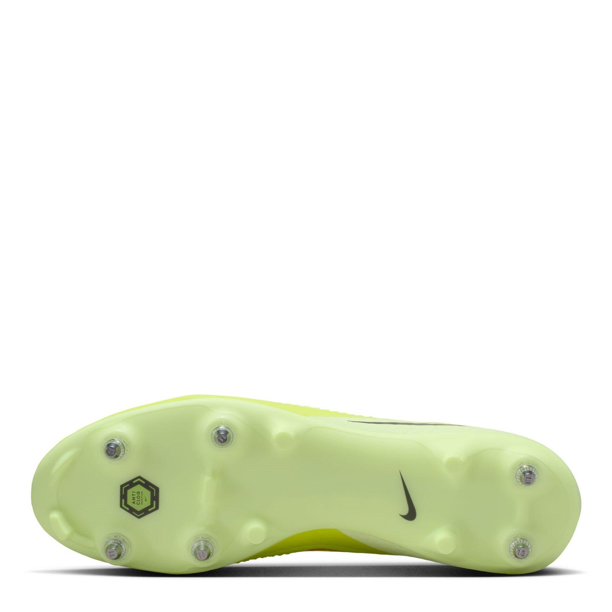 Crimson/Volt - Nike - Phantom GX II Academy Adults Soft Ground Football Boots - 3