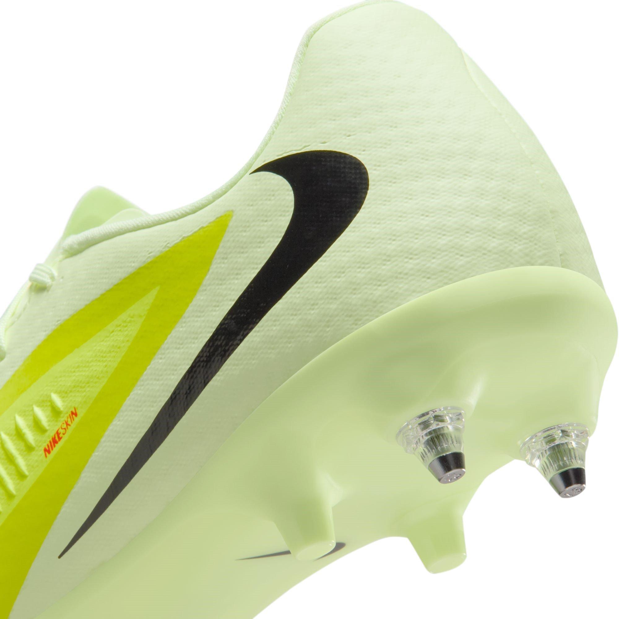 Crimson/Volt - Nike - Phantom GX II Academy Adults Soft Ground Football Boots - 8