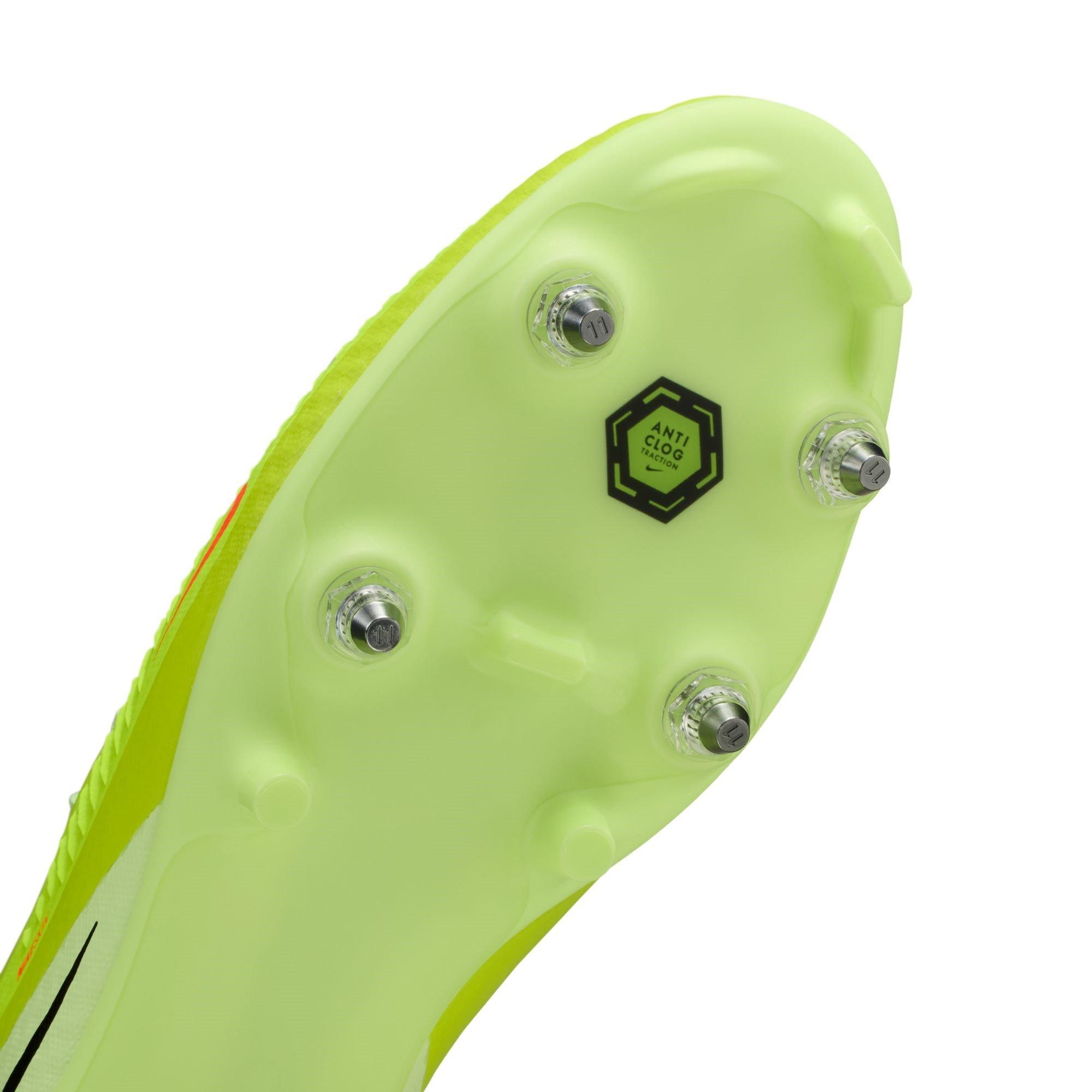 Crimson/Volt - Nike - Phantom GX II Academy Adults Soft Ground Football Boots - 10