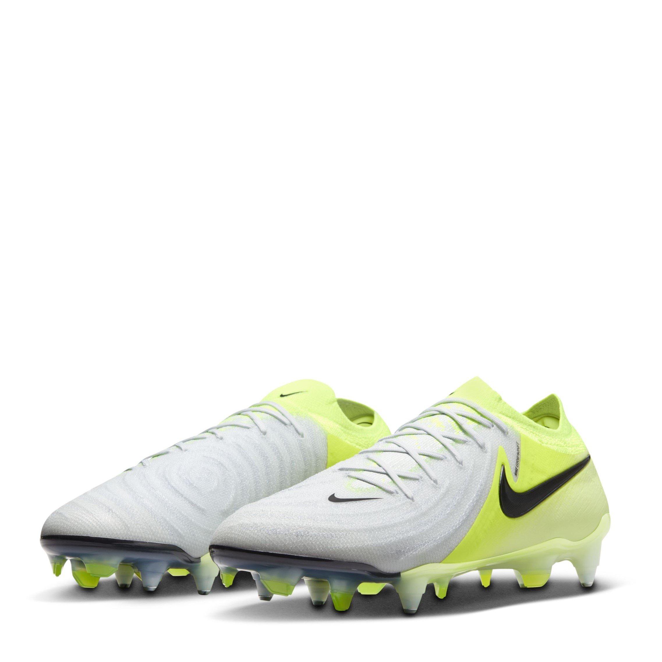 Silber/Volt - Nike - Phantom GX 2 Elite Adults Soft Ground Football Boots - 4