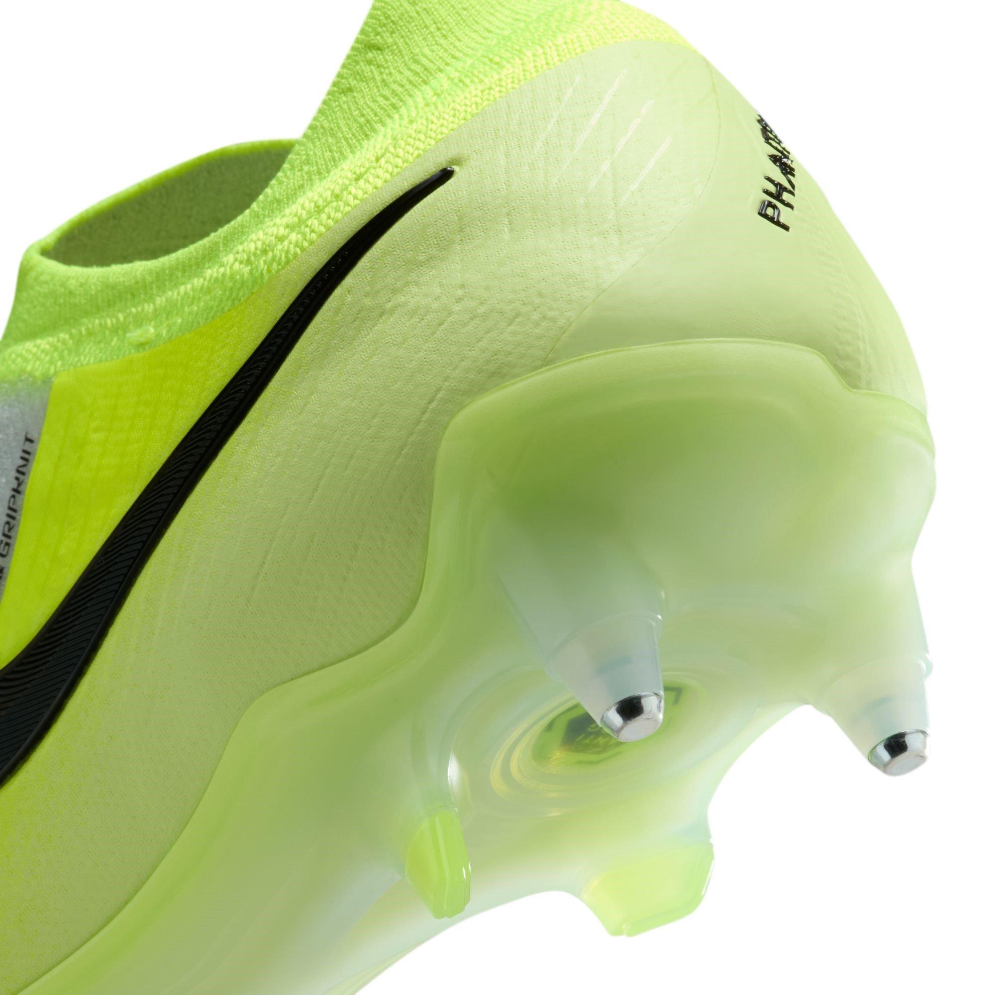 Silber/Volt - Nike - Phantom GX 2 Elite Adults Soft Ground Football Boots - 9