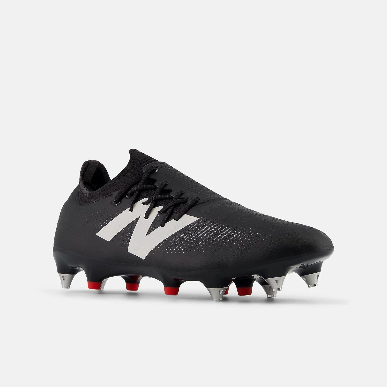 Black/White - New Balance - Furon V7+ Pro Soft Ground Football Boots - 2