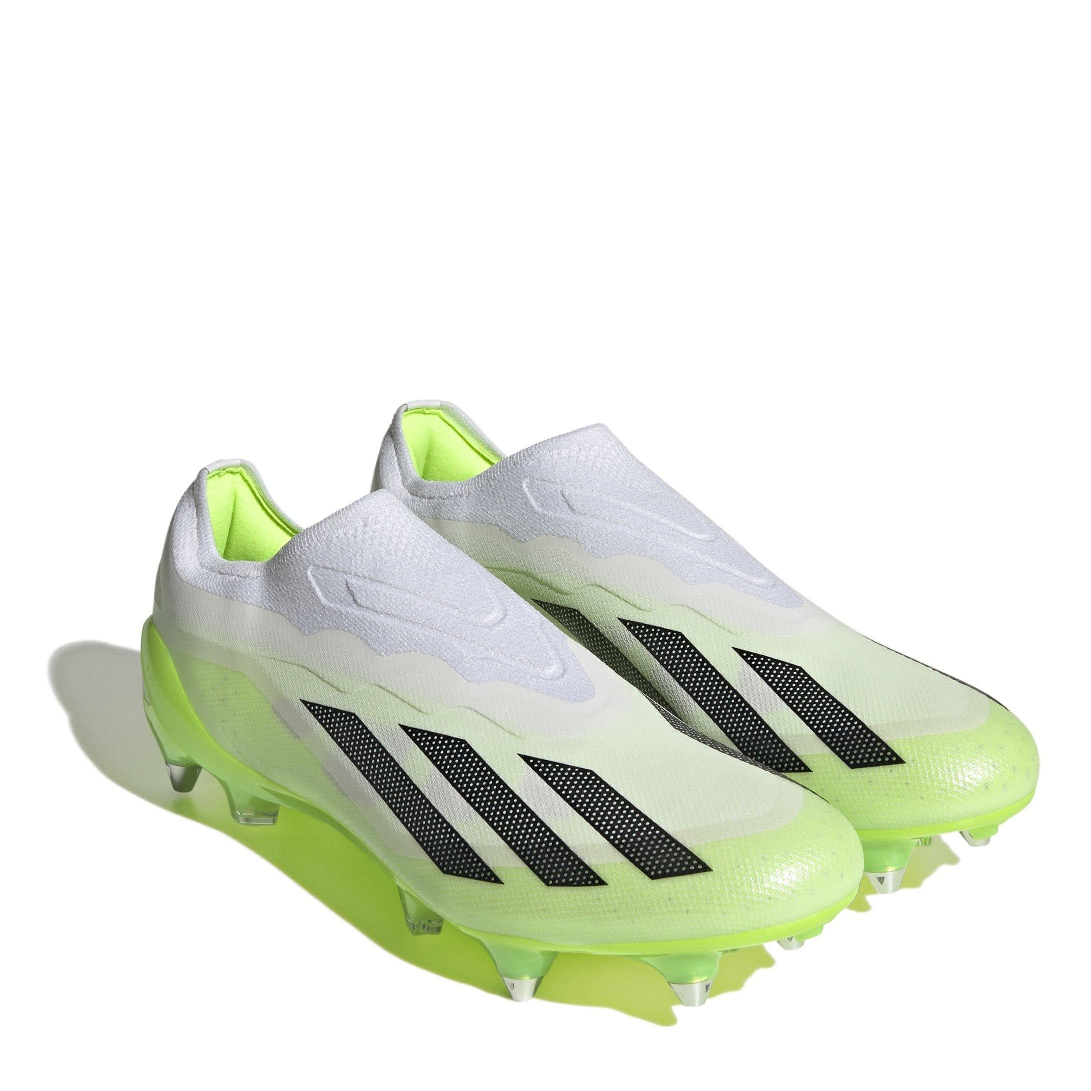 Branco/Preto - adidas - X Crazyfast.1 Laceless SG Football Boots - 3