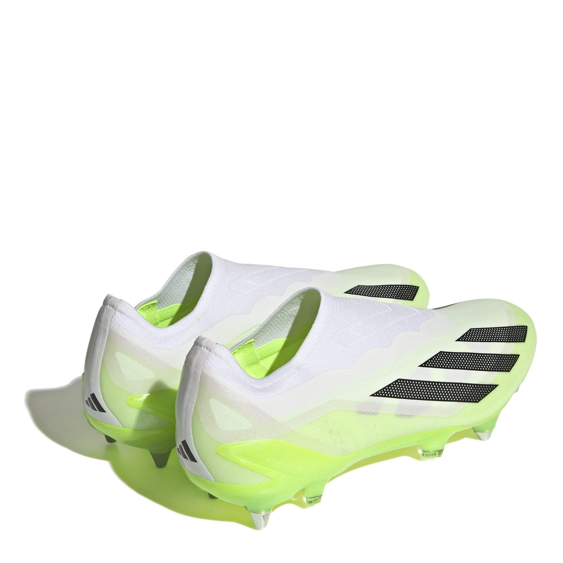 Branco/Preto - adidas - X Crazyfast.1 Laceless SG Football Boots - 4