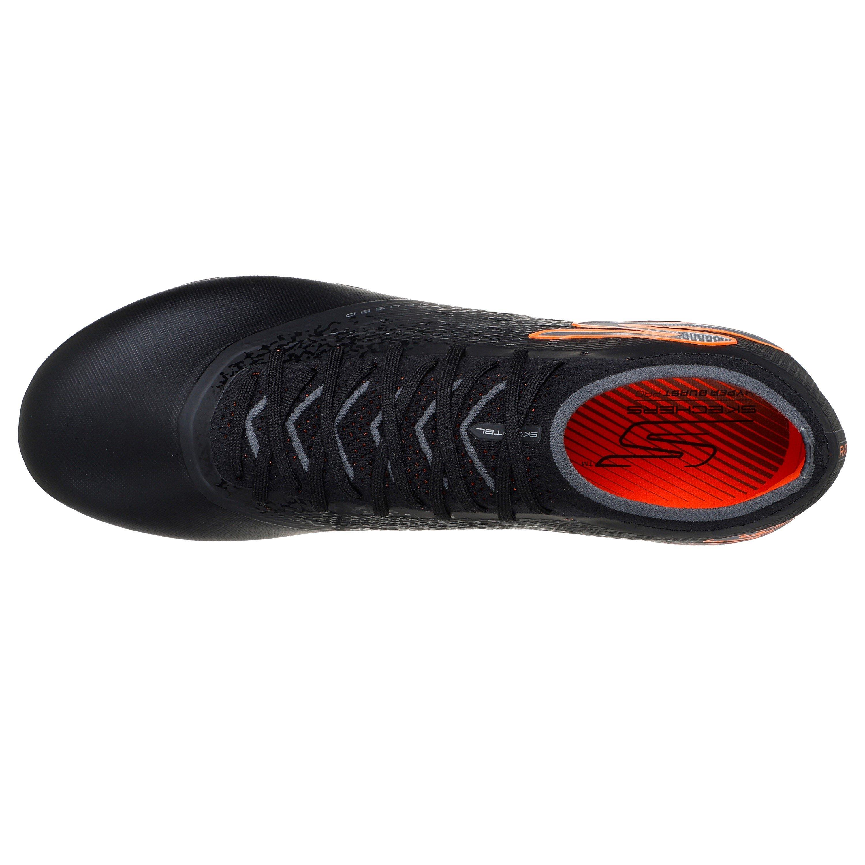 Black/Orange - Skechers - Razor Adults Elite Soft Ground Football Boots - 5