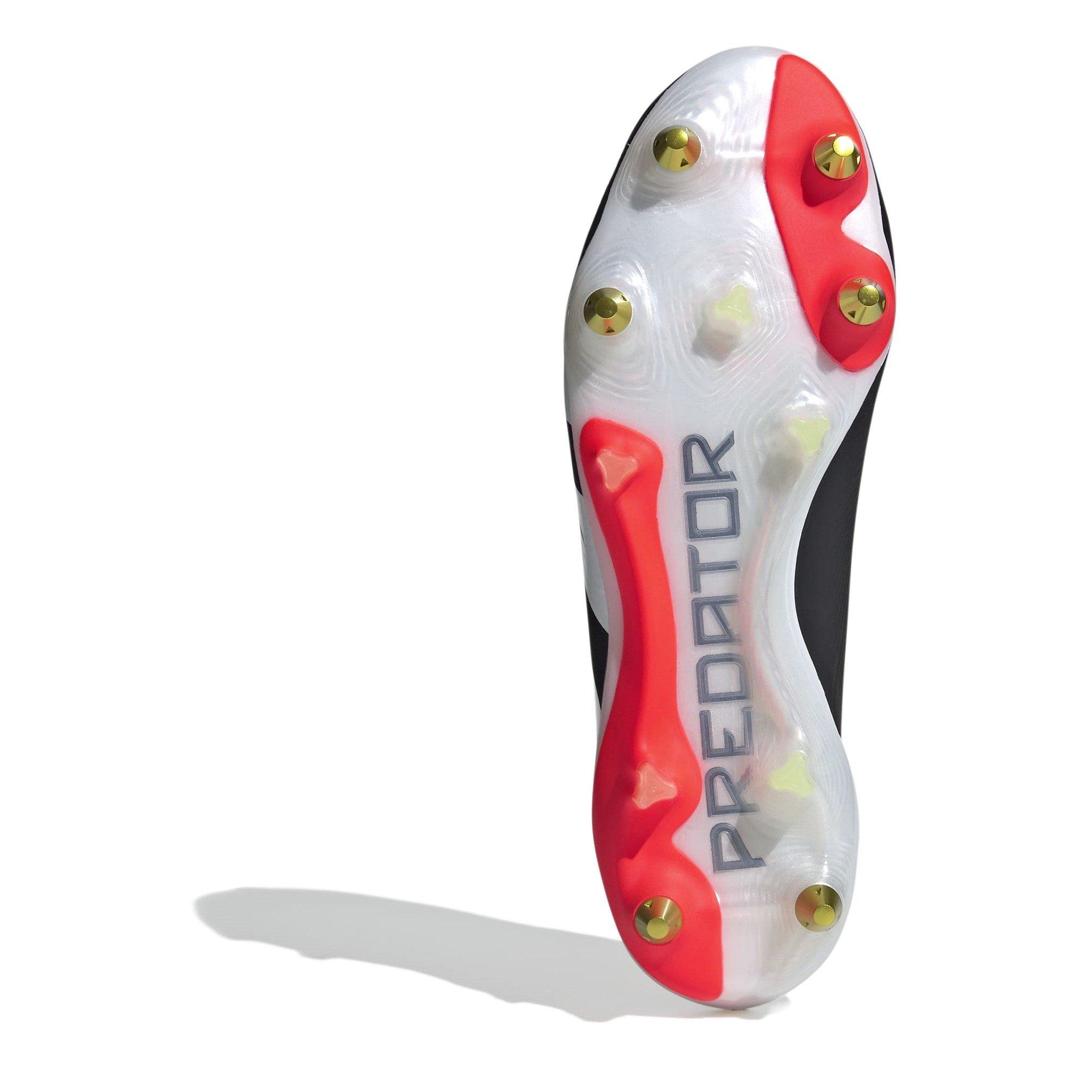 Black/White/Red - adidas - Predator 24 Elite Soft Ground Football Boots - 6