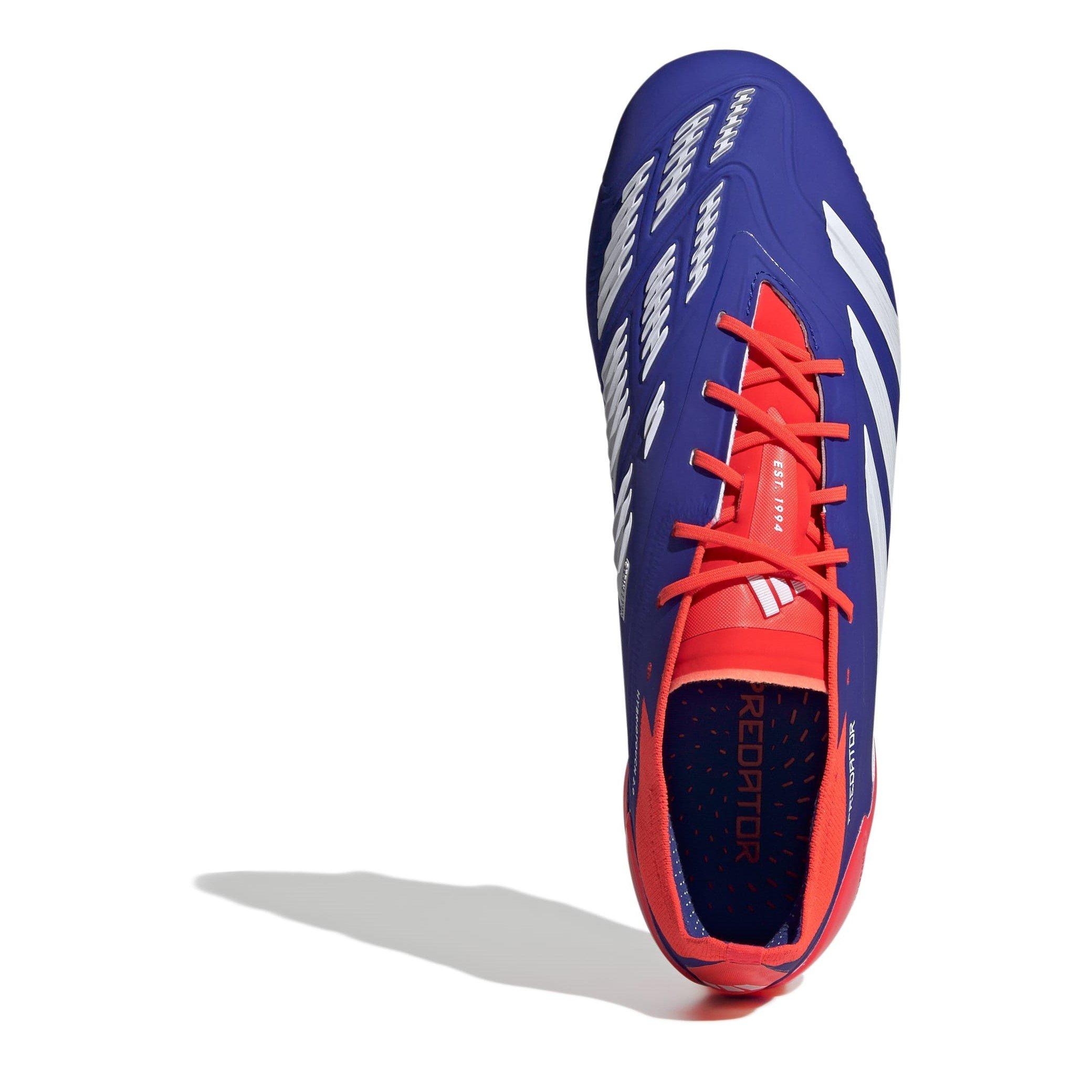 adidas Predator Elite SG Lucid Blue Cloud White Solar Red — foto 4