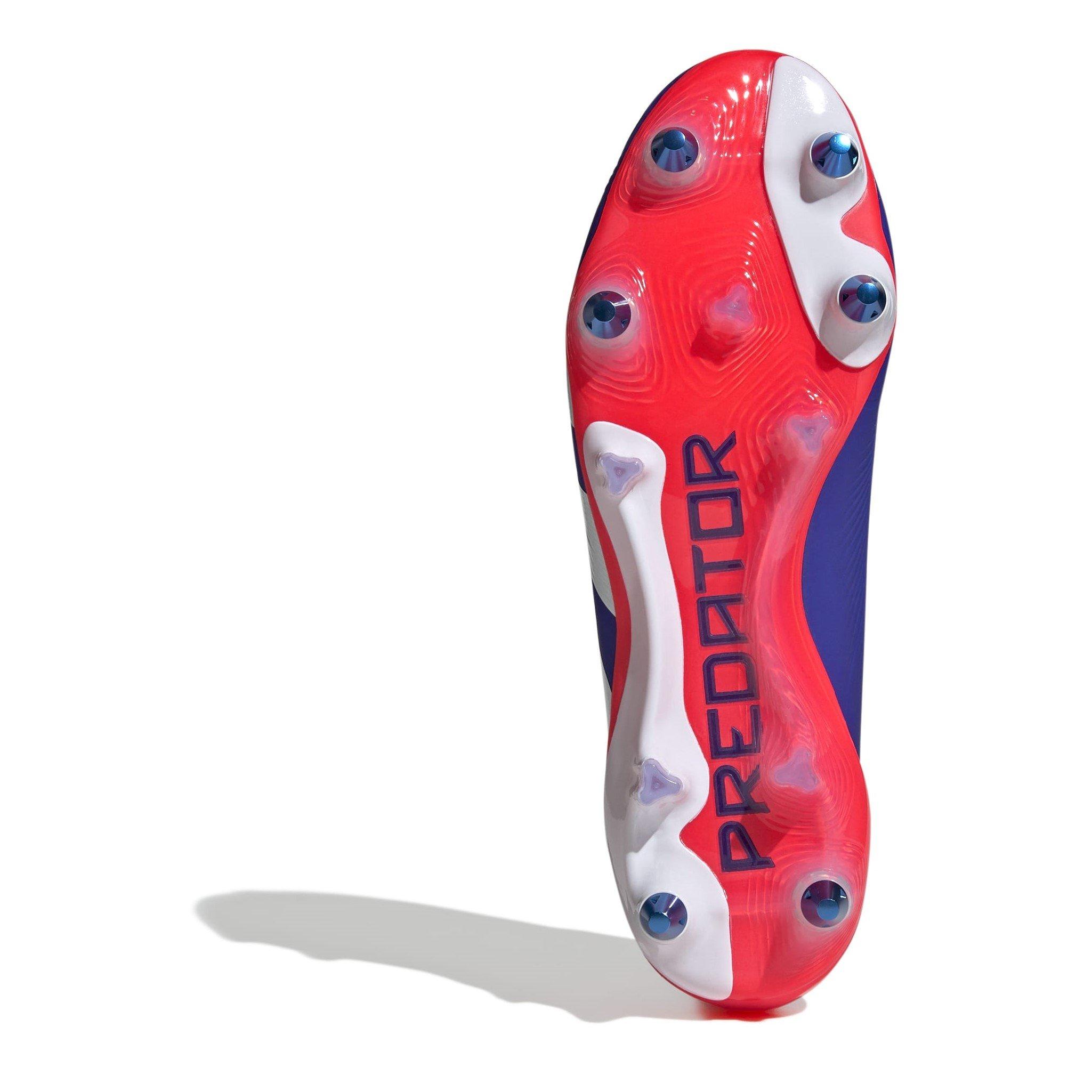 Blau/Weiß/Rot - adidas - Predator 24 Elite Soft Ground Football Boots - 6